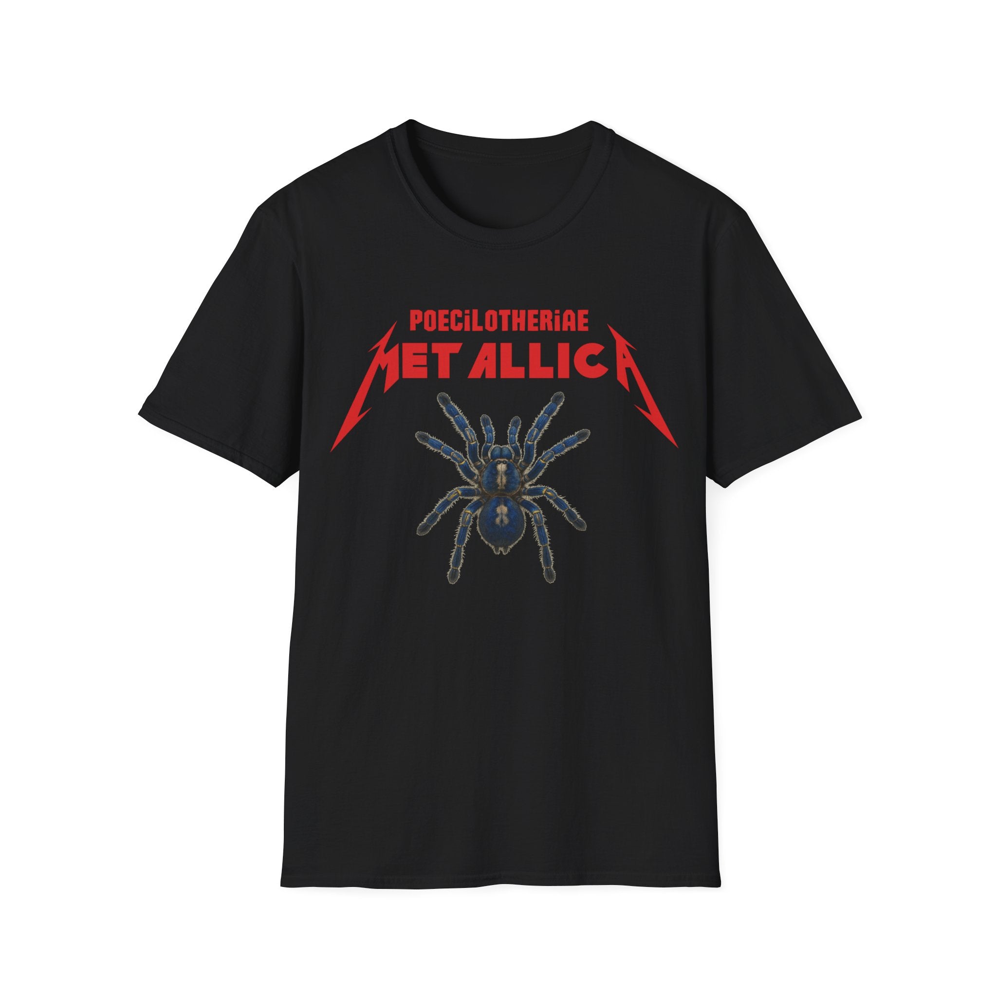 Poecilotheria Metallica Tarantula T-Shirt - Unisex Softstyle