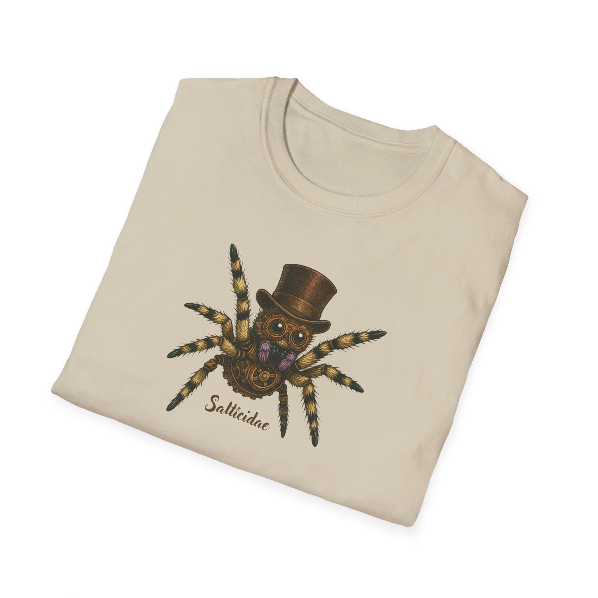 Salticidae Steam Punk T-Shirt - Unisex Softstyle