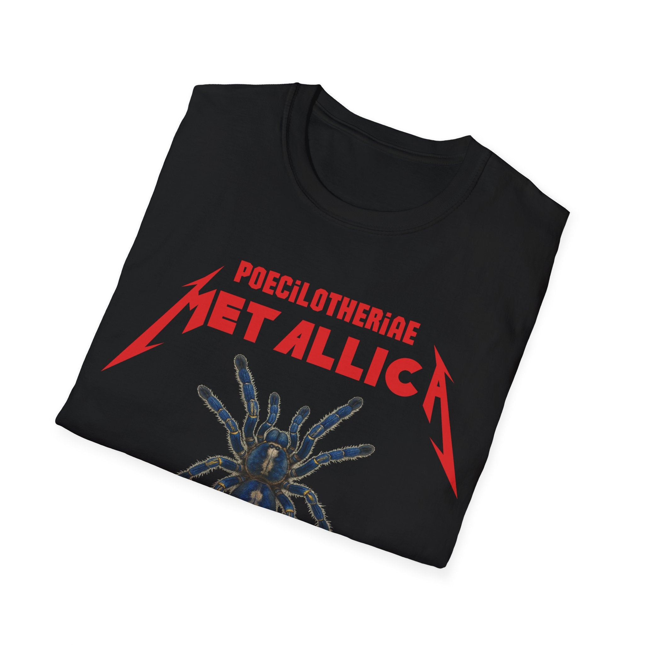 Poecilotheria Metallica Tarantula T-Shirt - Unisex Softstyle