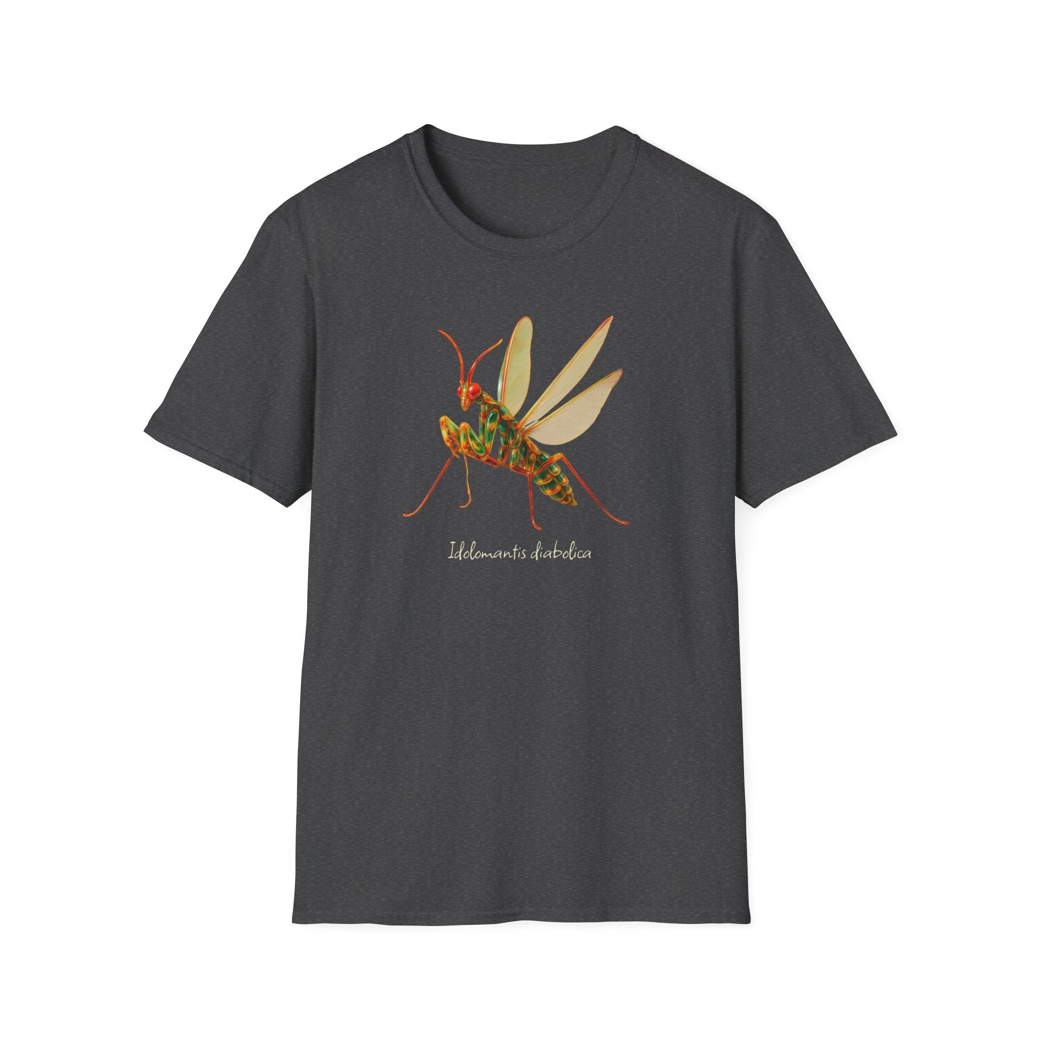 Devils Flower Praying Mantis Graphic T-Shirt -