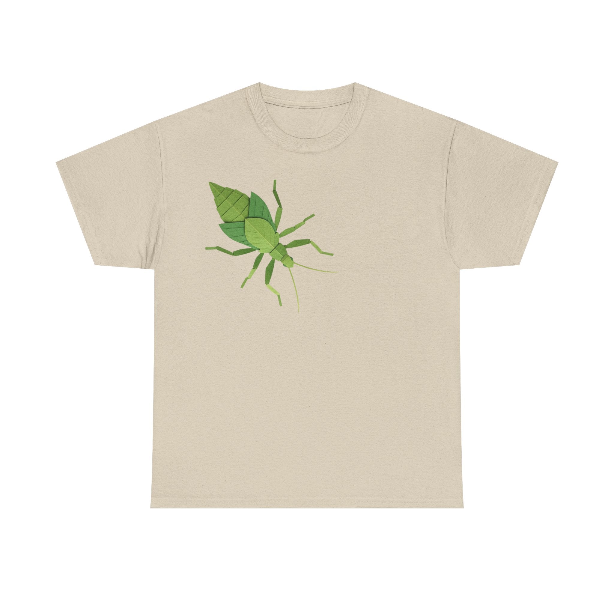 Origami Jungle Nymph Unisex Heavy Cotton Tee - Nature Inspired, Eco-Friendly Apparel