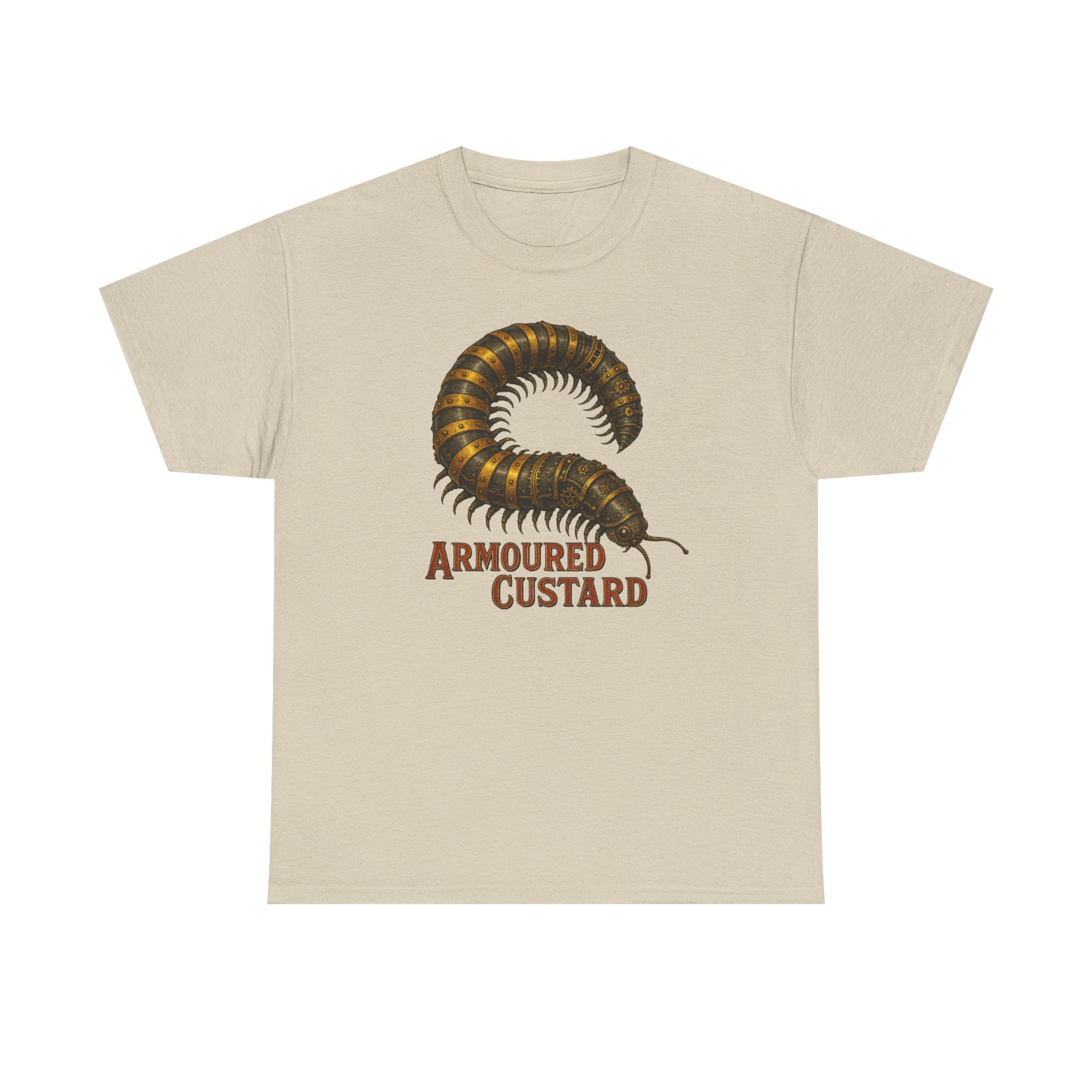 Armoured Custard Millipede Heavy Cotton Tee
