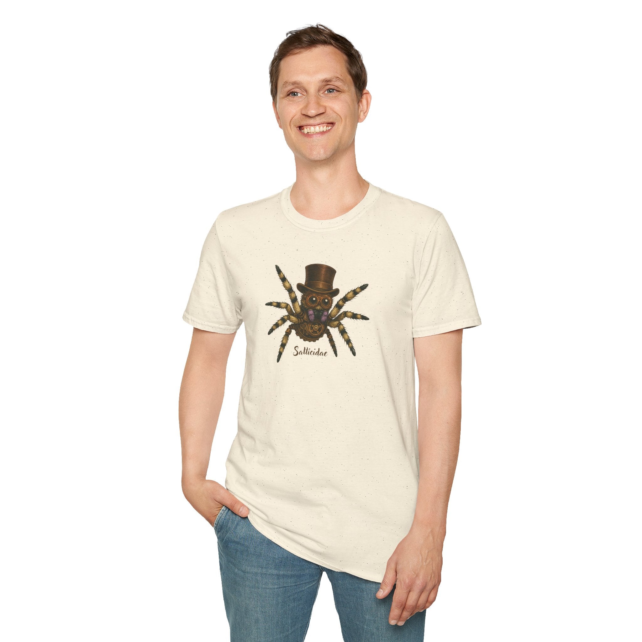 Salticidae Steam Punk T-Shirt - Unisex Softstyle