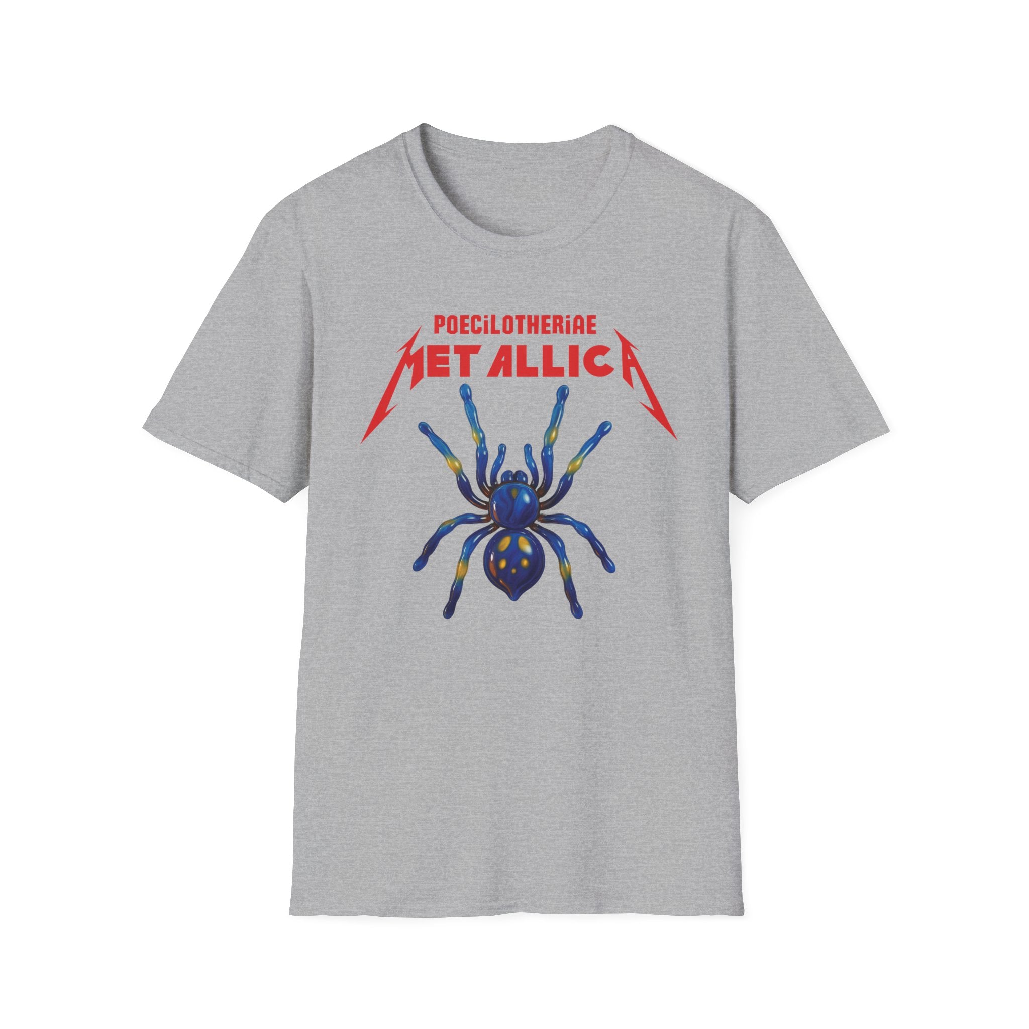 Poecilotheria Metallica Tarantula T-Shirt - Unisex Softstyle