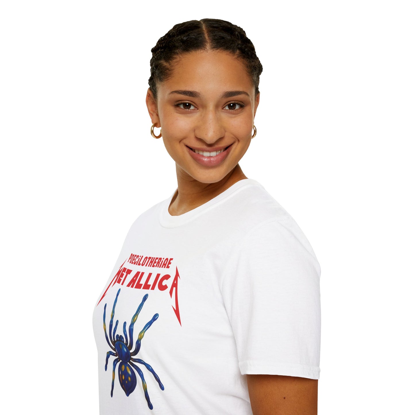 Poecilotheria Metallica Tarantula T-Shirt - Unisex Softstyle