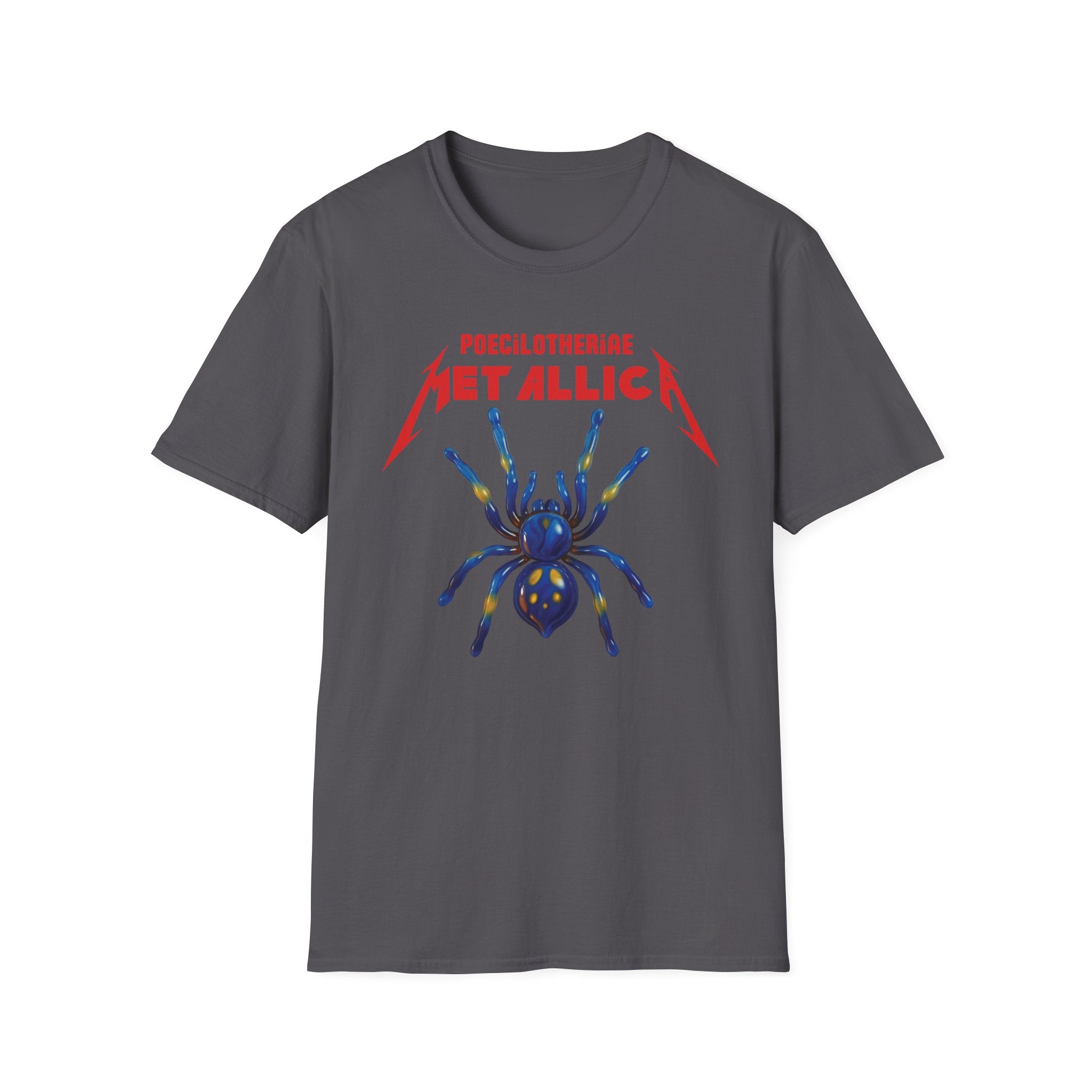 Poecilotheria Metallica Tarantula T-Shirt - Unisex Softstyle