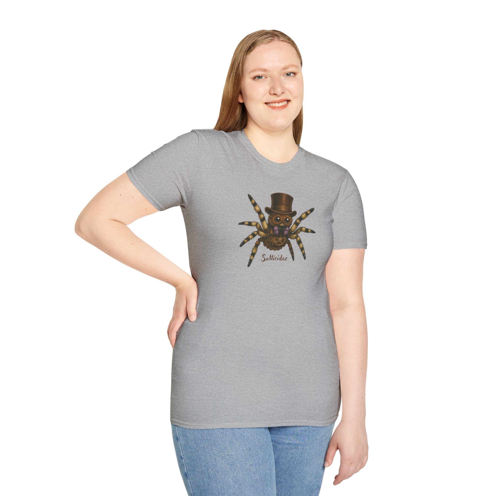 Salticidae Steam Punk T-Shirt - Unisex Softstyle