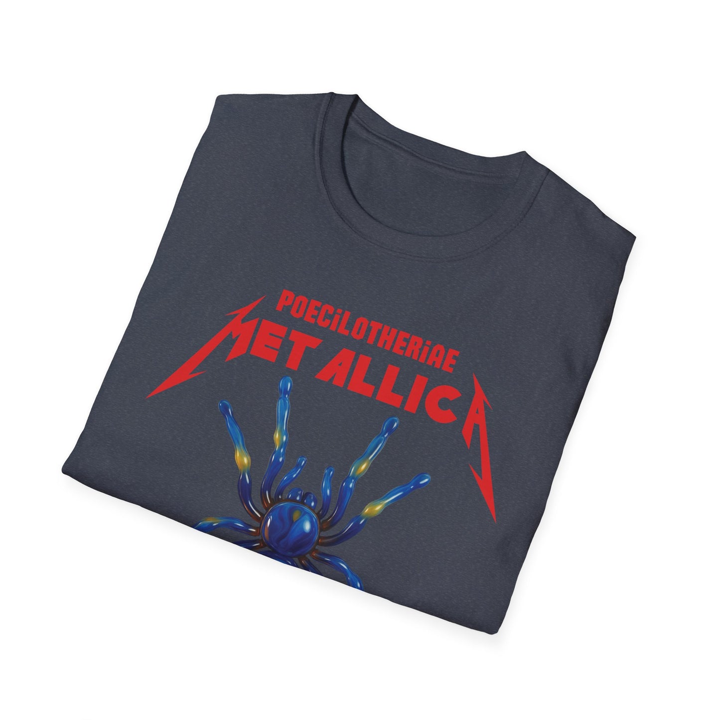 Poecilotheria Metallica Tarantula T-Shirt - Unisex Softstyle