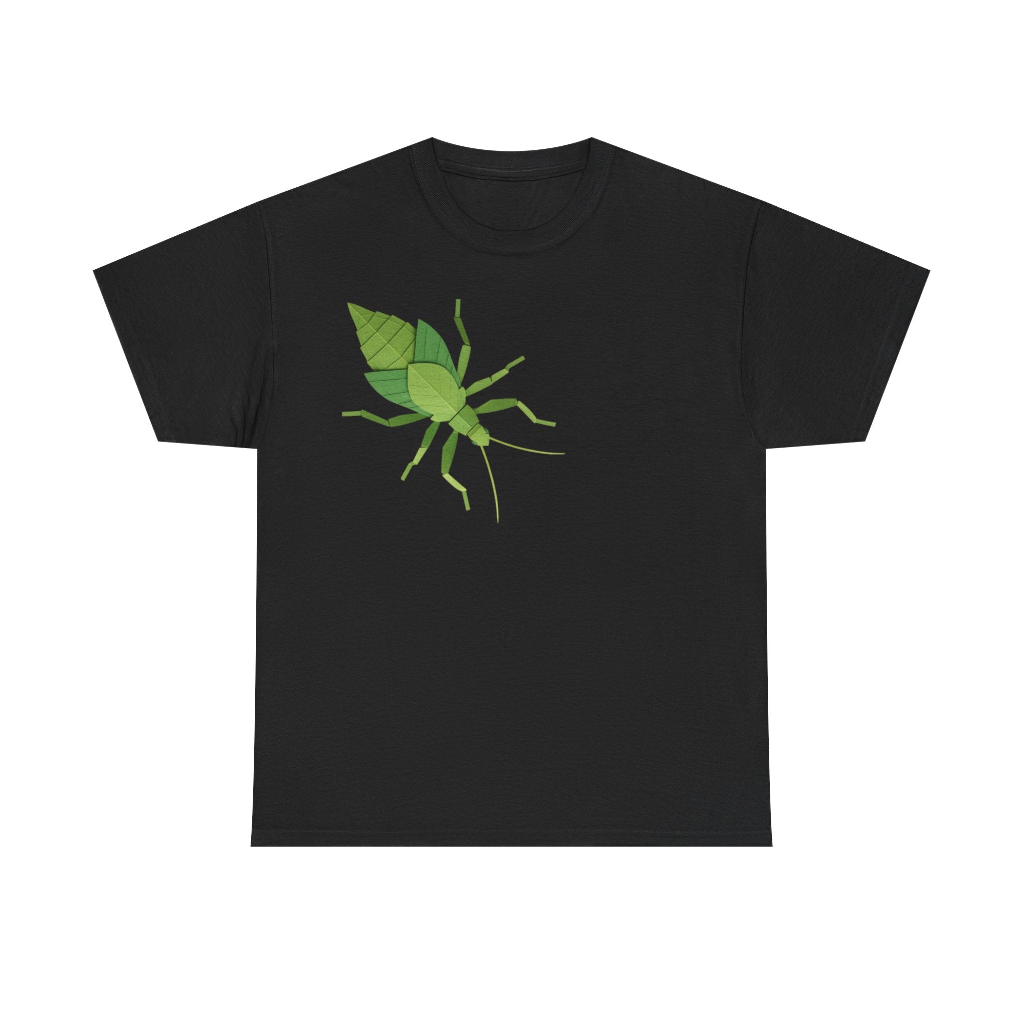 Origami Jungle Nymph Unisex Heavy Cotton Tee - Nature Inspired, Eco-Friendly Apparel