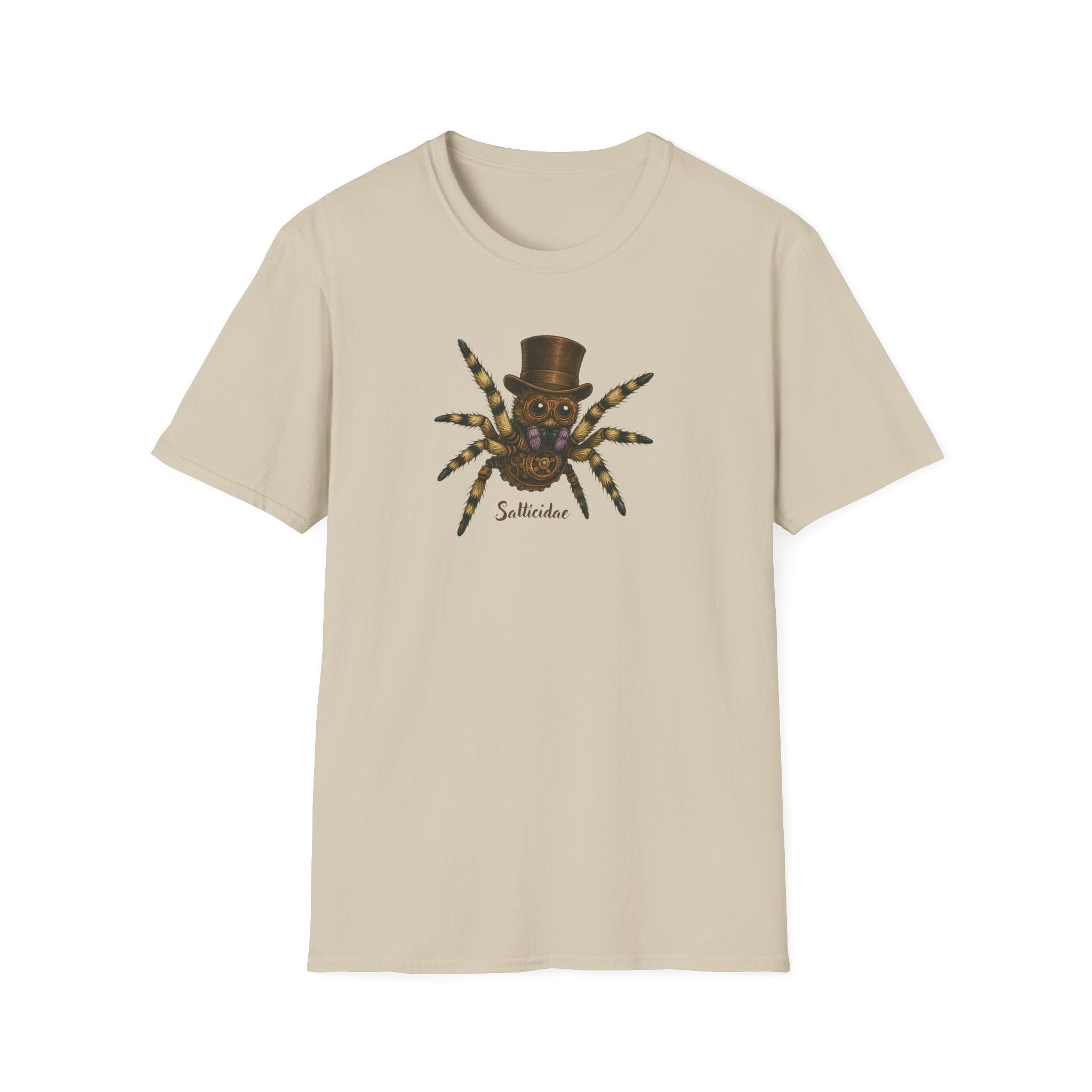 Salticidae Steam Punk T-Shirt - Unisex Softstyle