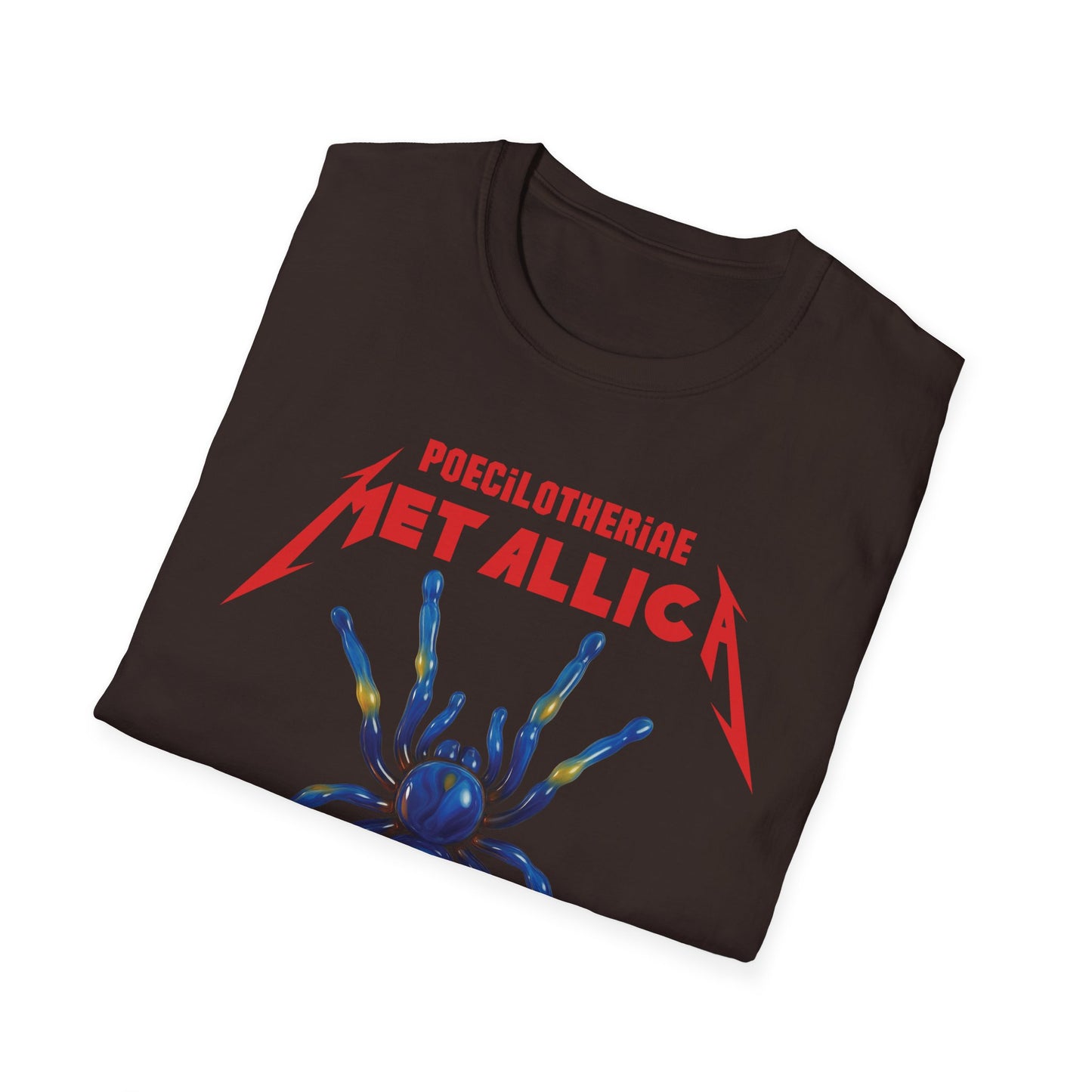 Poecilotheria Metallica Tarantula T-Shirt - Unisex Softstyle
