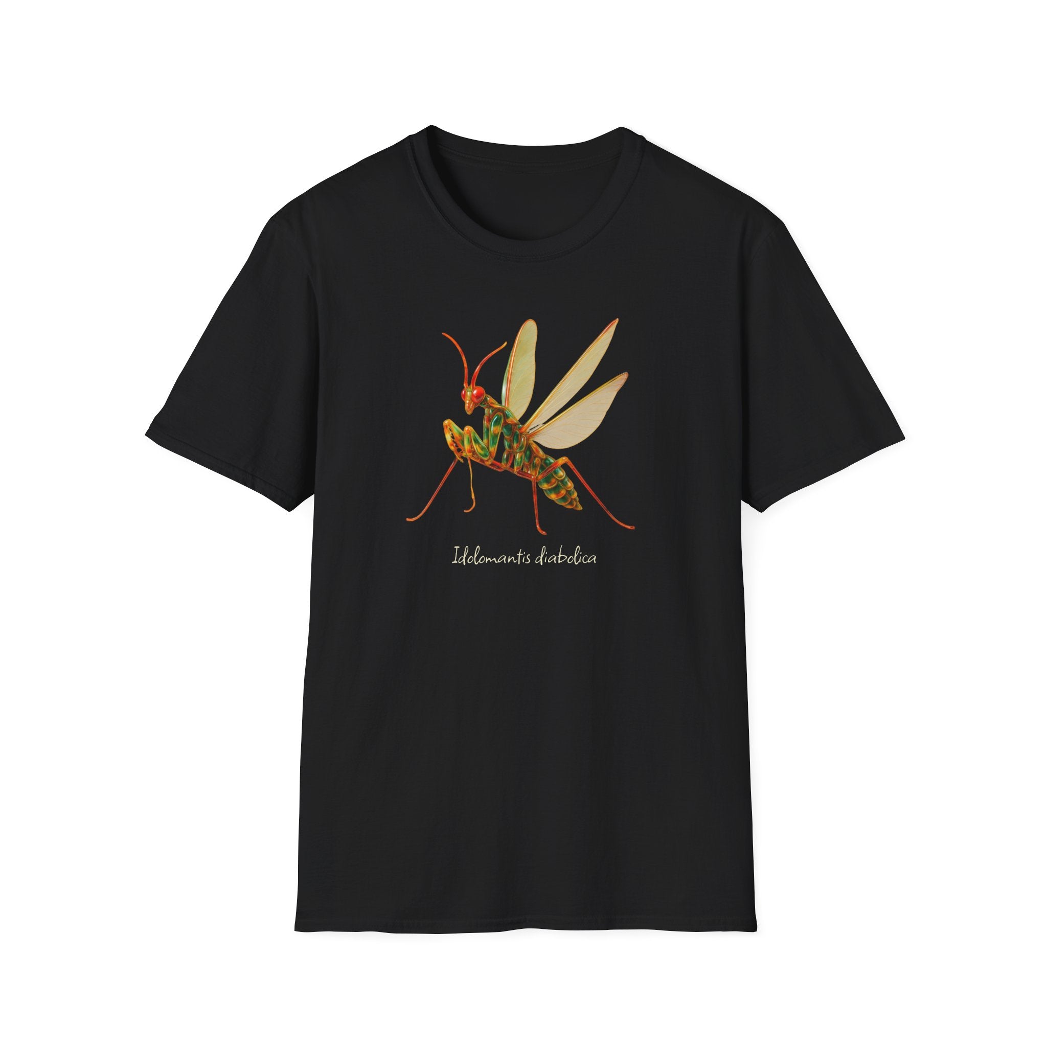 Devils Flower Praying Mantis Graphic T-Shirt -