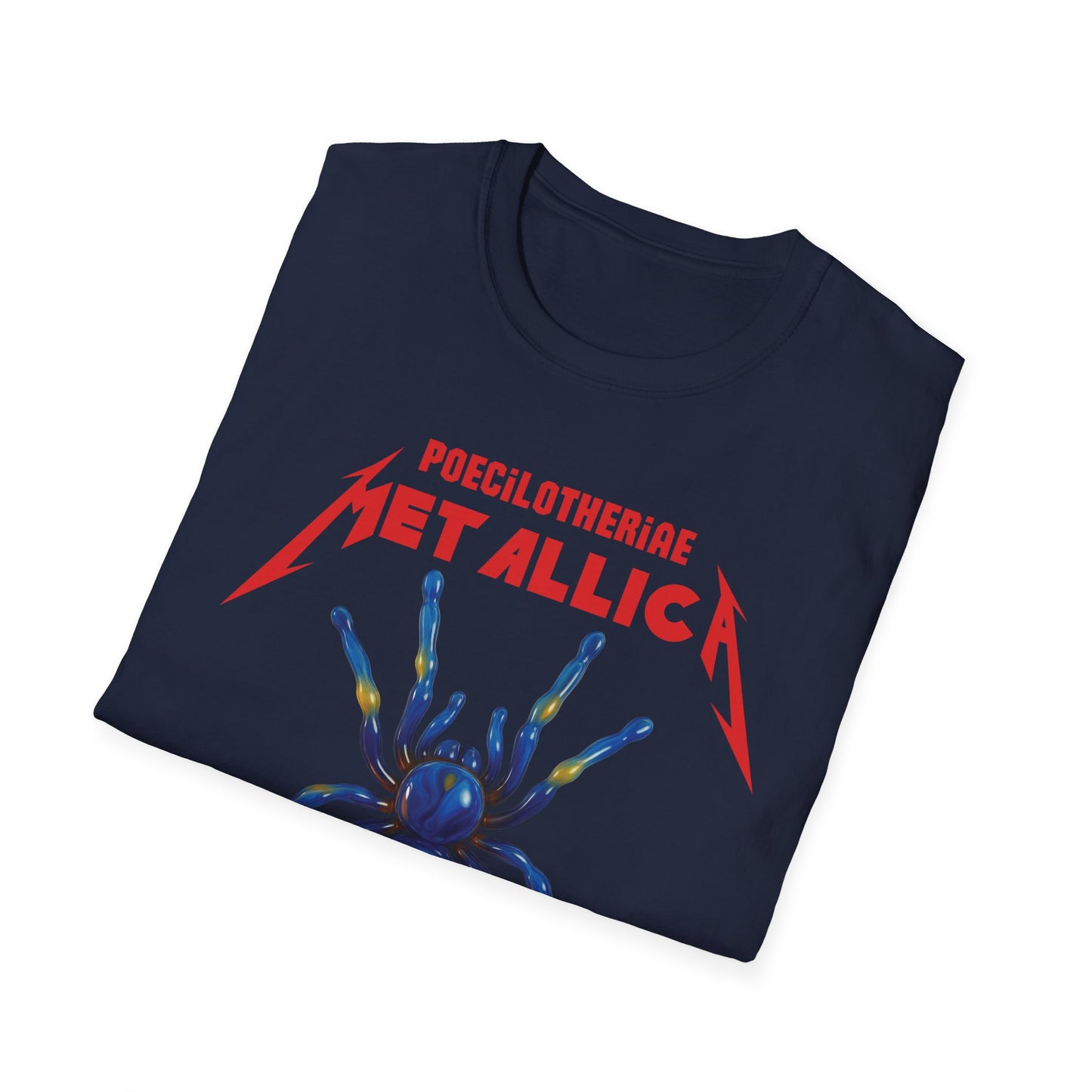 Poecilotheria Metallica Tarantula T-Shirt - Unisex Softstyle