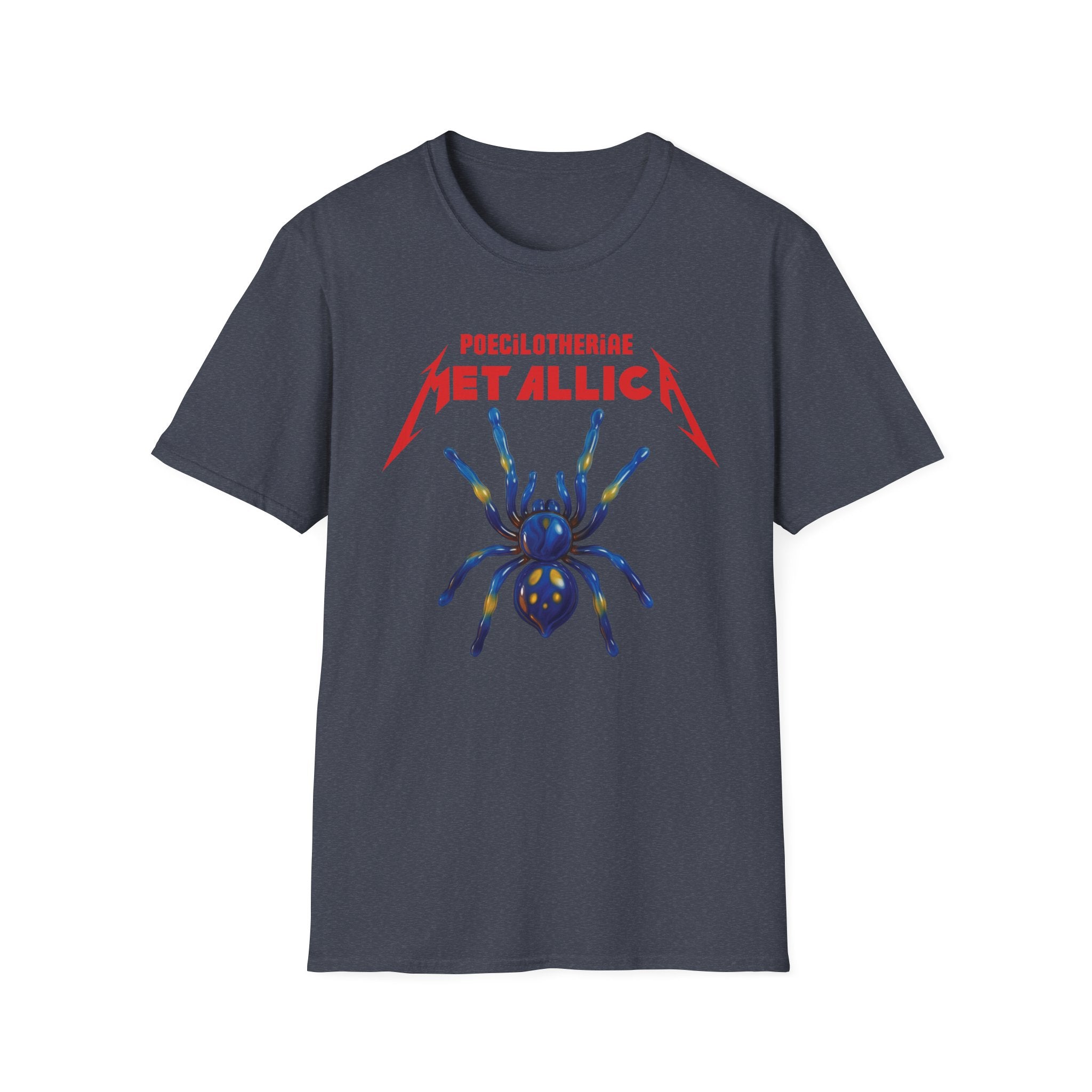 Poecilotheria Metallica Tarantula T-Shirt - Unisex Softstyle