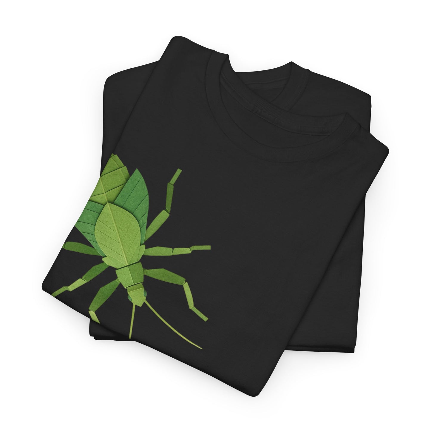 Origami Jungle Nymph Unisex Heavy Cotton Tee - Nature Inspired, Eco-Friendly Apparel