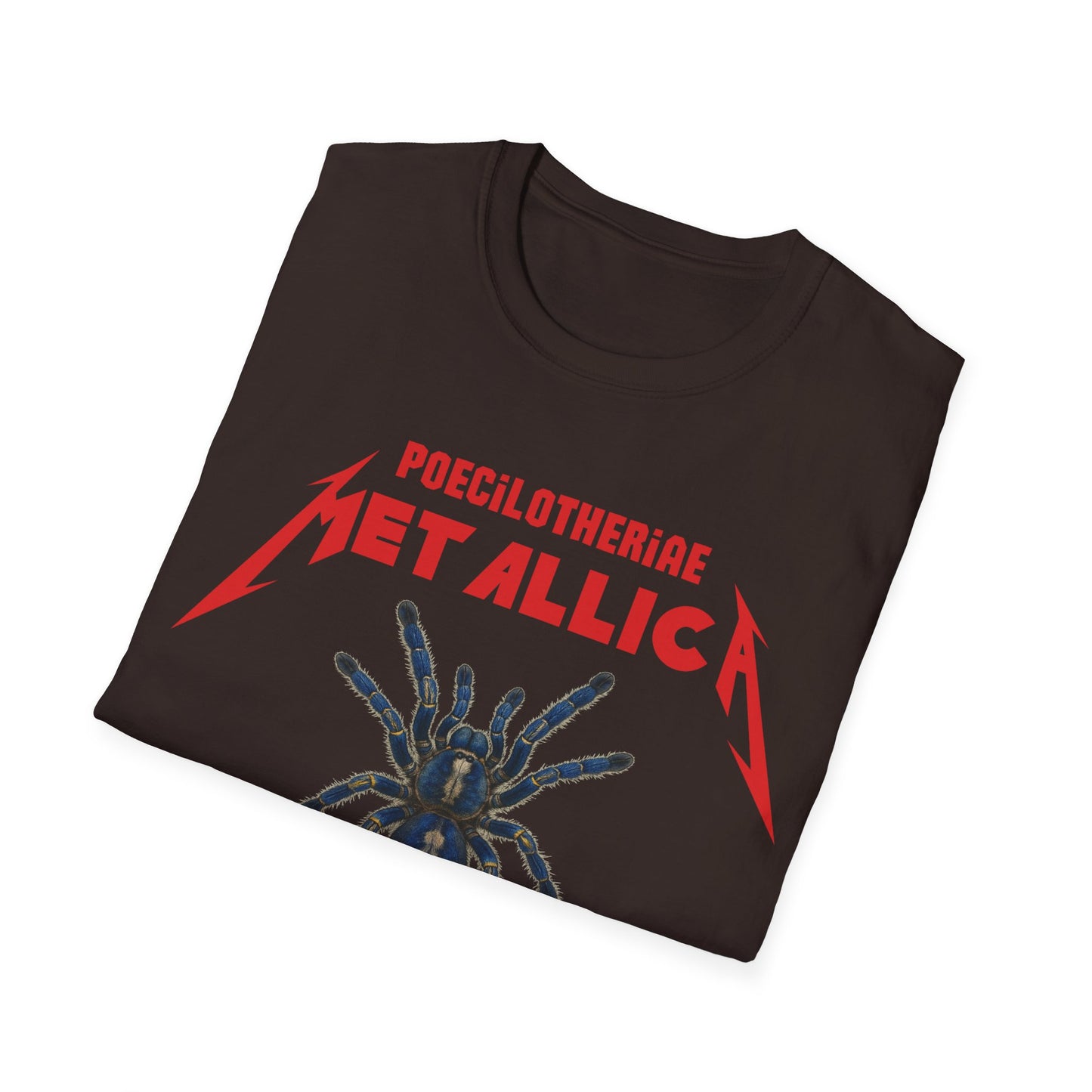 Poecilotheria Metallica Tarantula T-Shirt - Unisex Softstyle