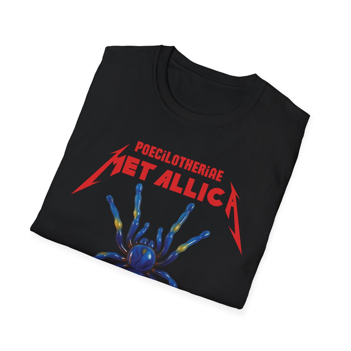 Poecilotheria Metallica Tarantula T-Shirt - Unisex Softstyle