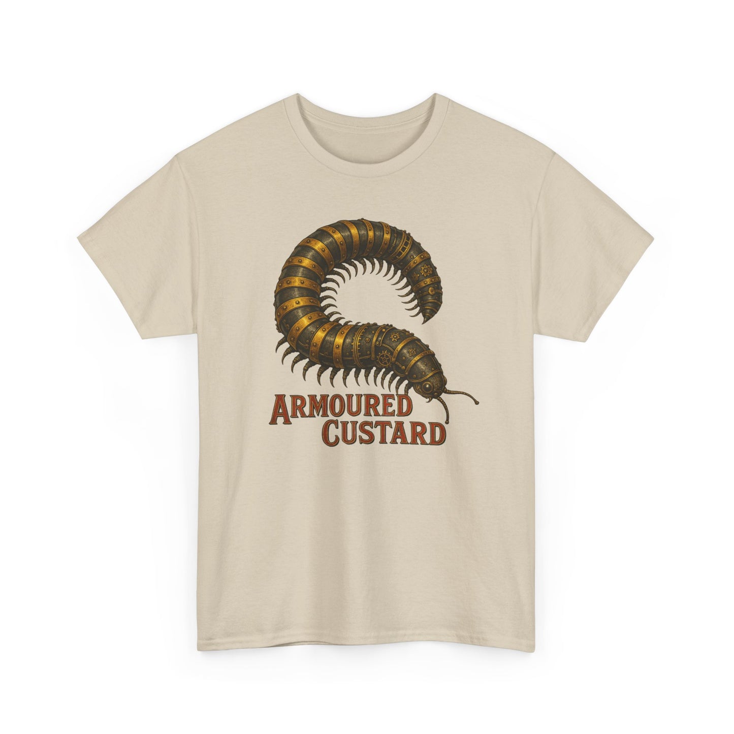 Armoured Custard Millipede Heavy Cotton Tee
