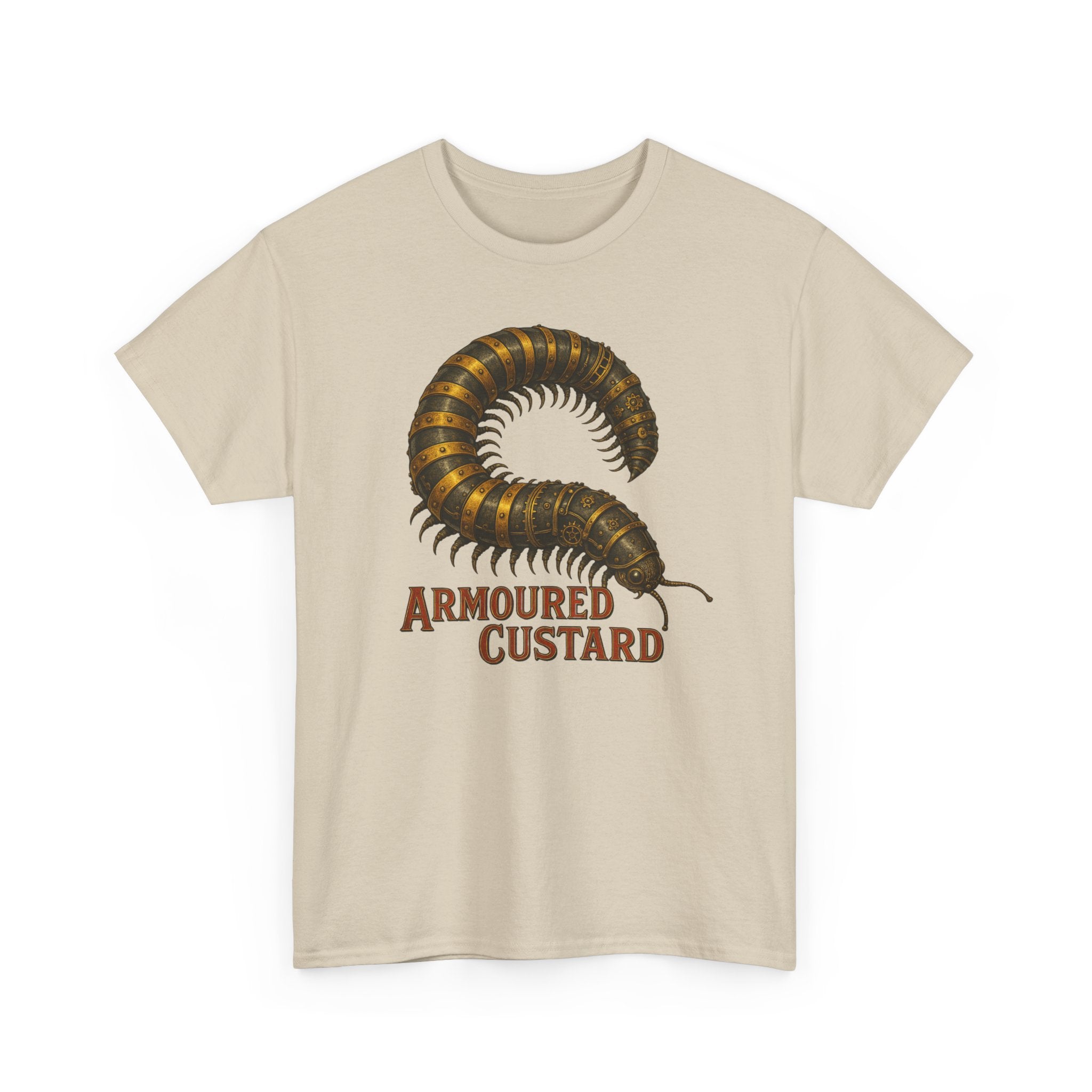 Armoured Custard Millipede Heavy Cotton Tee