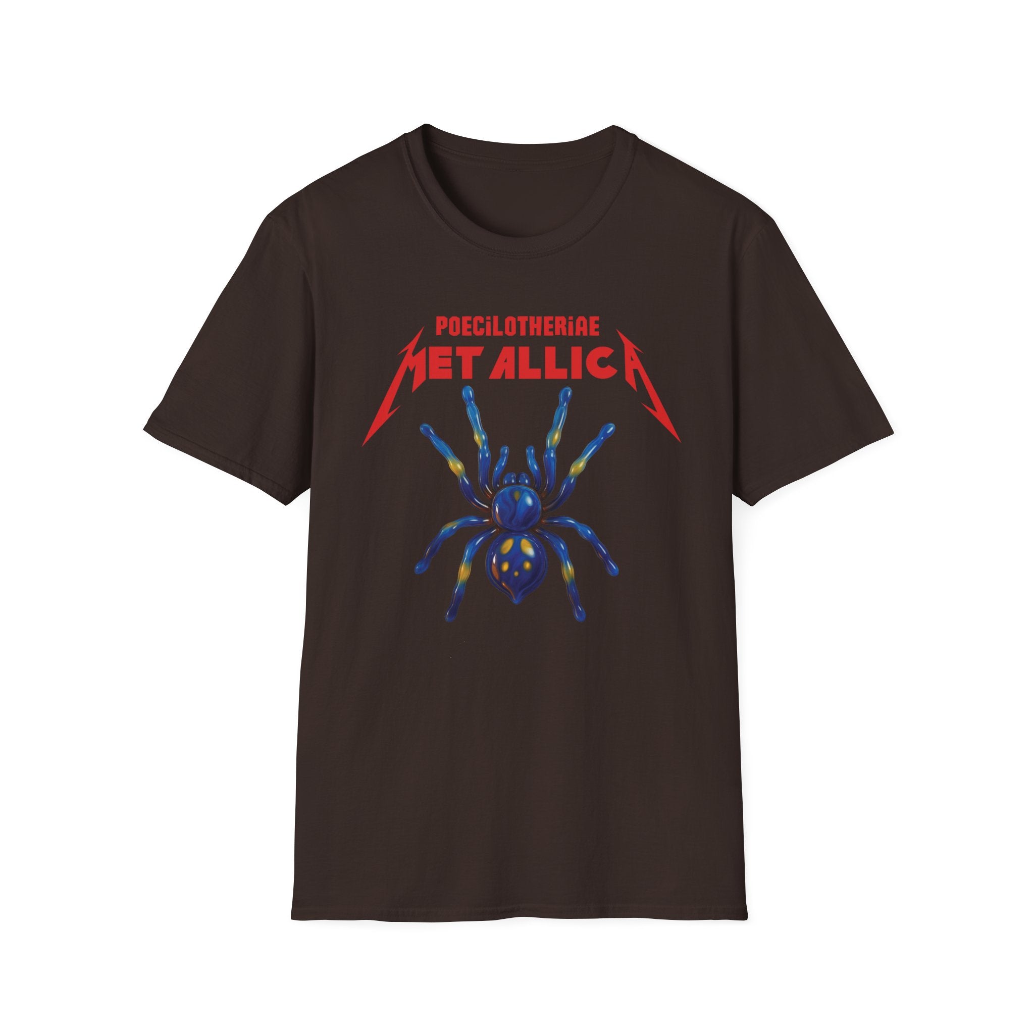 Poecilotheria Metallica Tarantula T-Shirt - Unisex Softstyle
