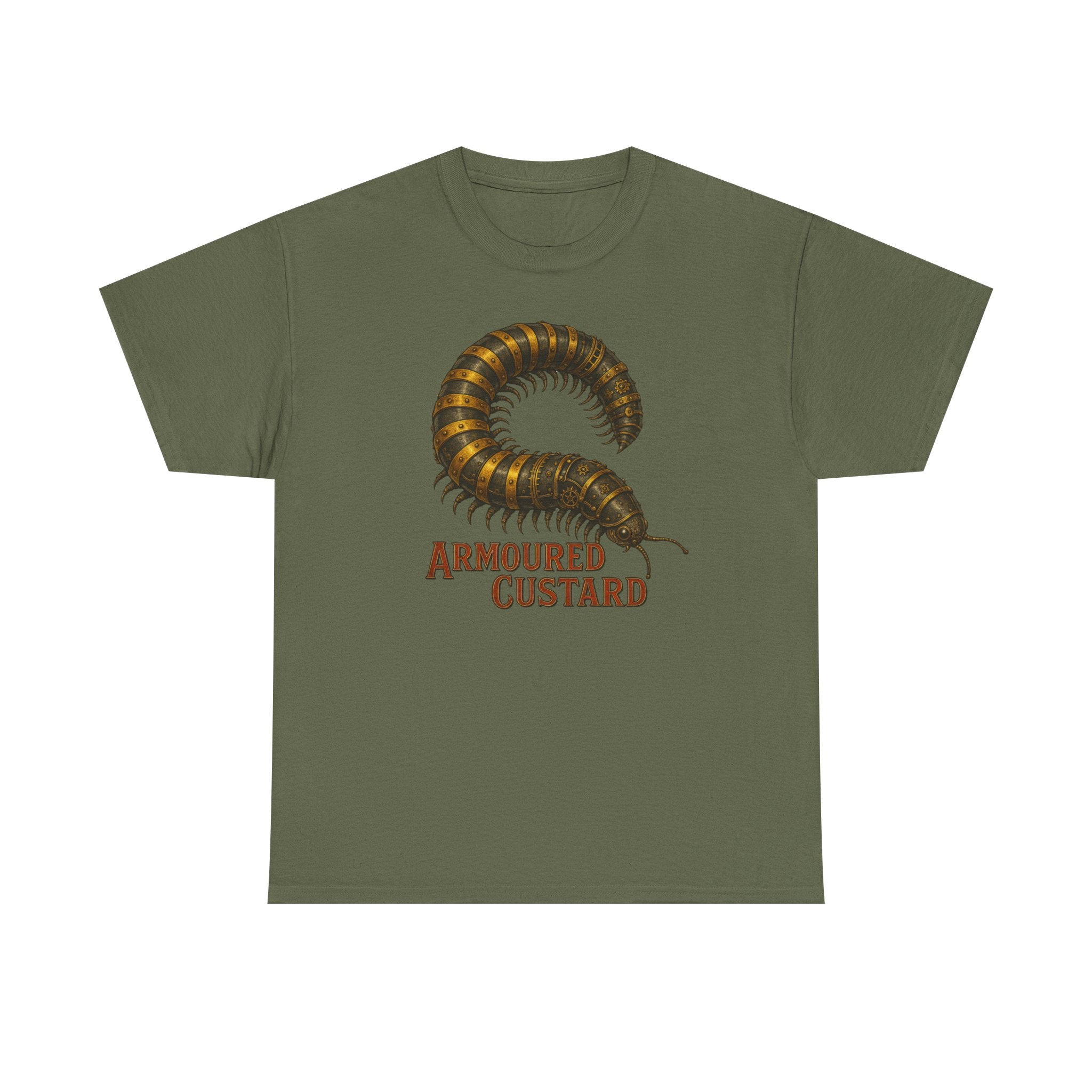 Armoured Custard Millipede Heavy Cotton Tee