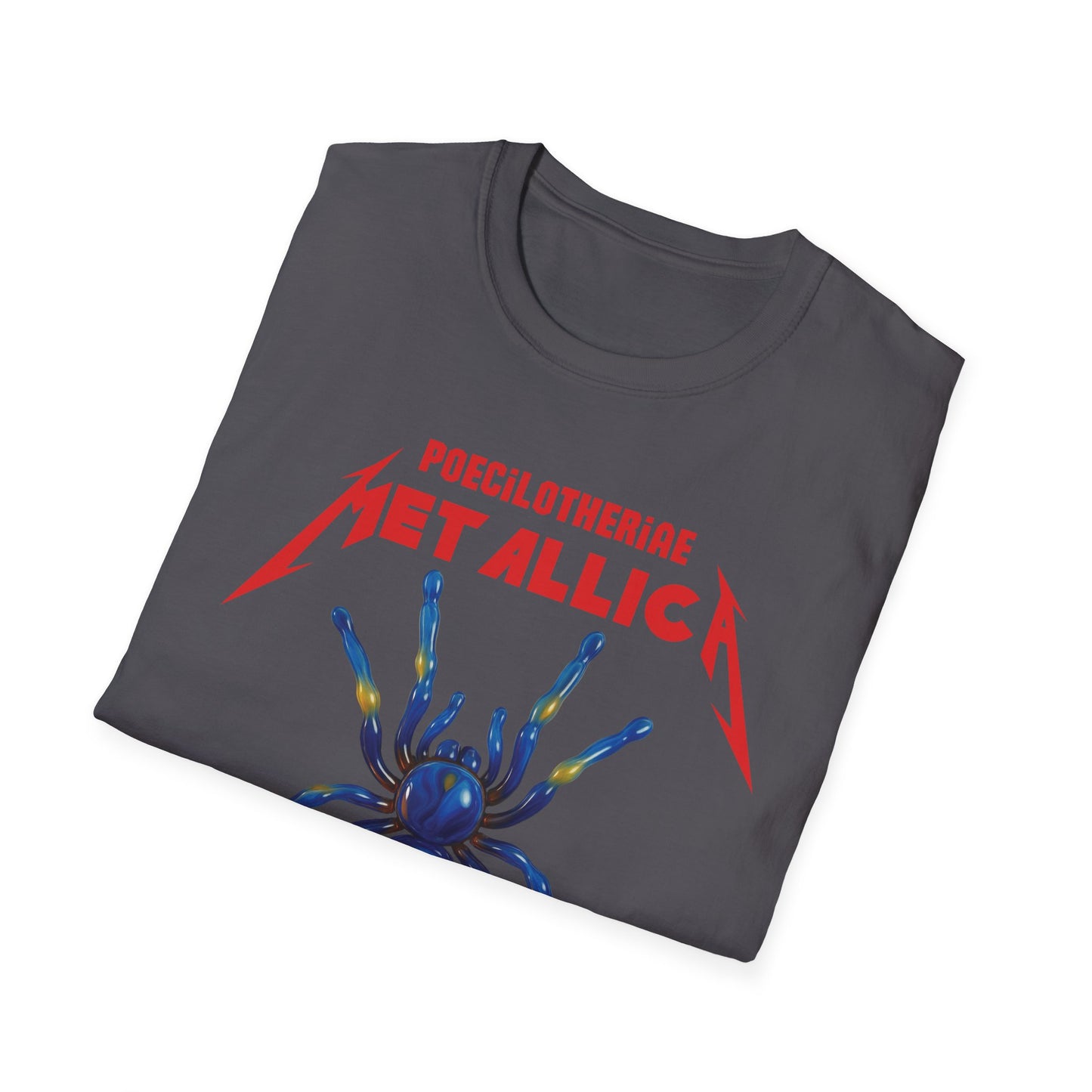 Poecilotheria Metallica Tarantula T-Shirt - Unisex Softstyle