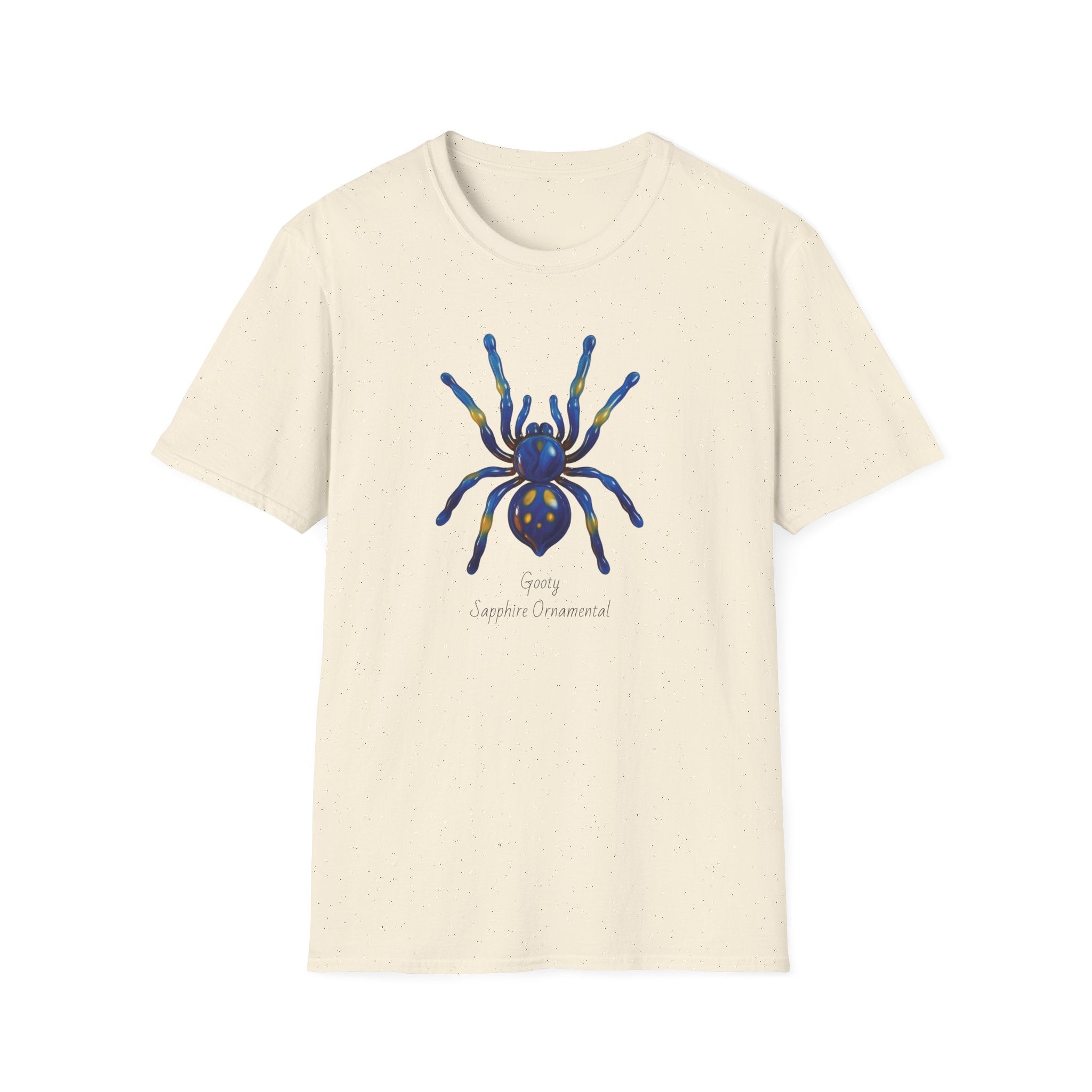 Gooty Sapphire Ornamental Tarantula T-Shirt - Unisex Softstyle