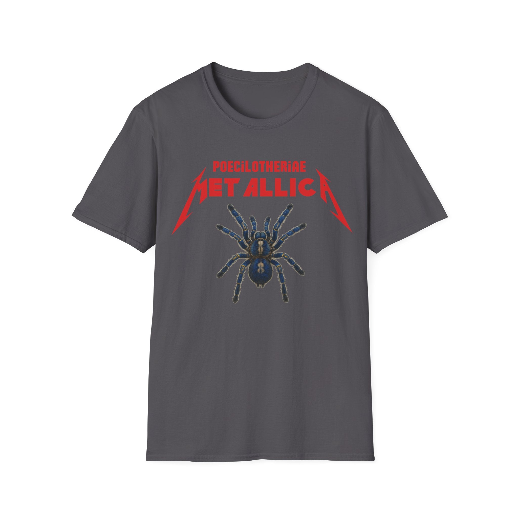Poecilotheria Metallica Tarantula T-Shirt - Unisex Softstyle