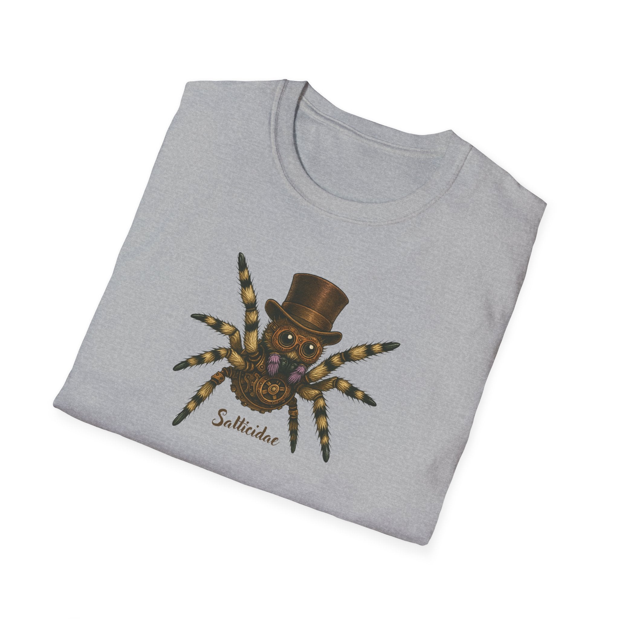 Salticidae Steam Punk T-Shirt - Unisex Softstyle
