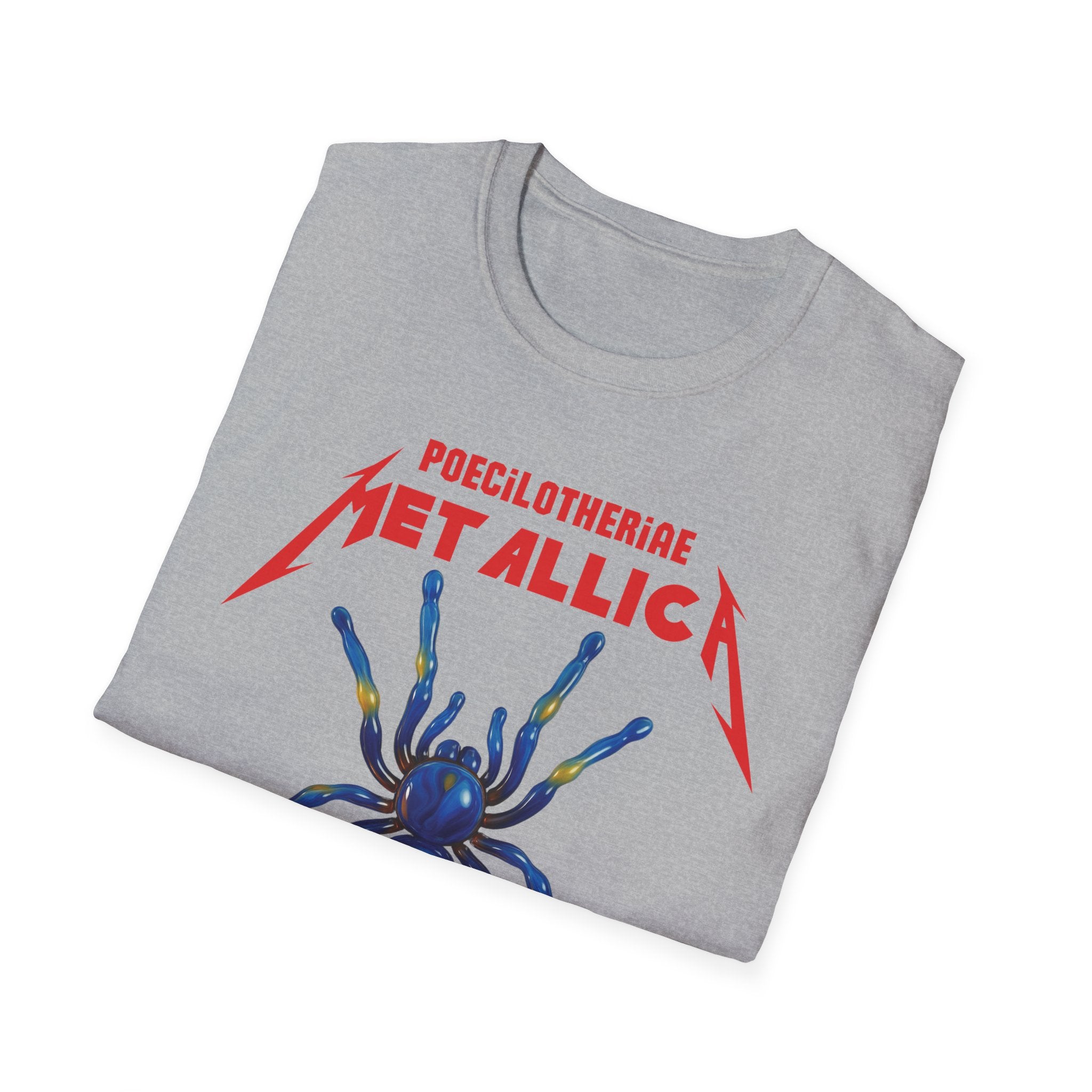 Poecilotheria Metallica Tarantula T-Shirt - Unisex Softstyle