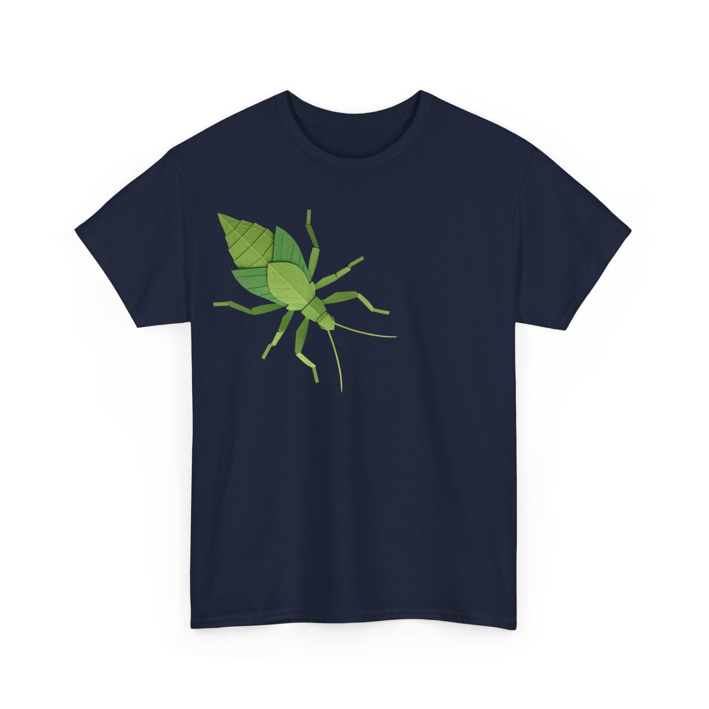 Origami Jungle Nymph Unisex Heavy Cotton Tee - Nature Inspired, Eco-Friendly Apparel