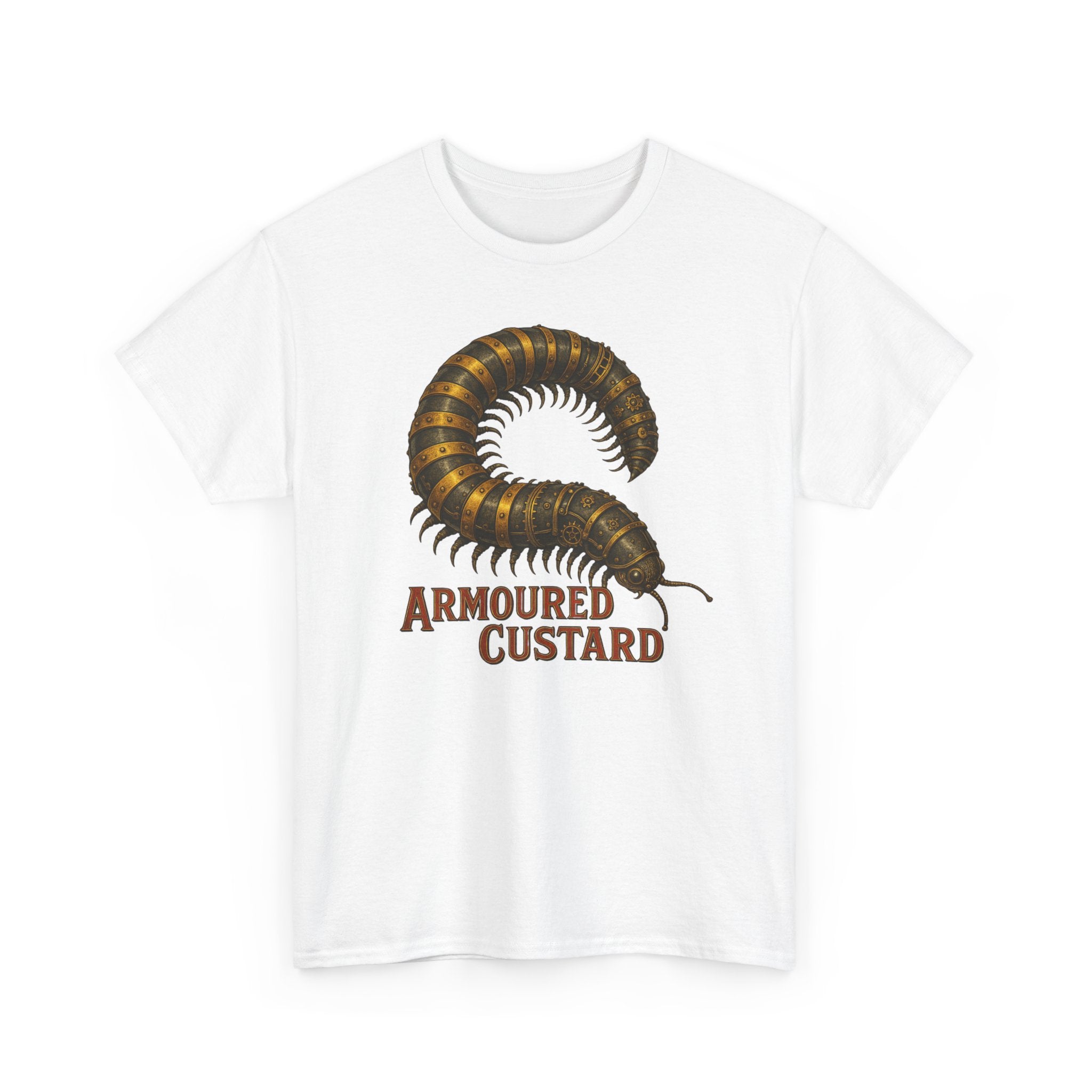 Armoured Custard Millipede Heavy Cotton Tee