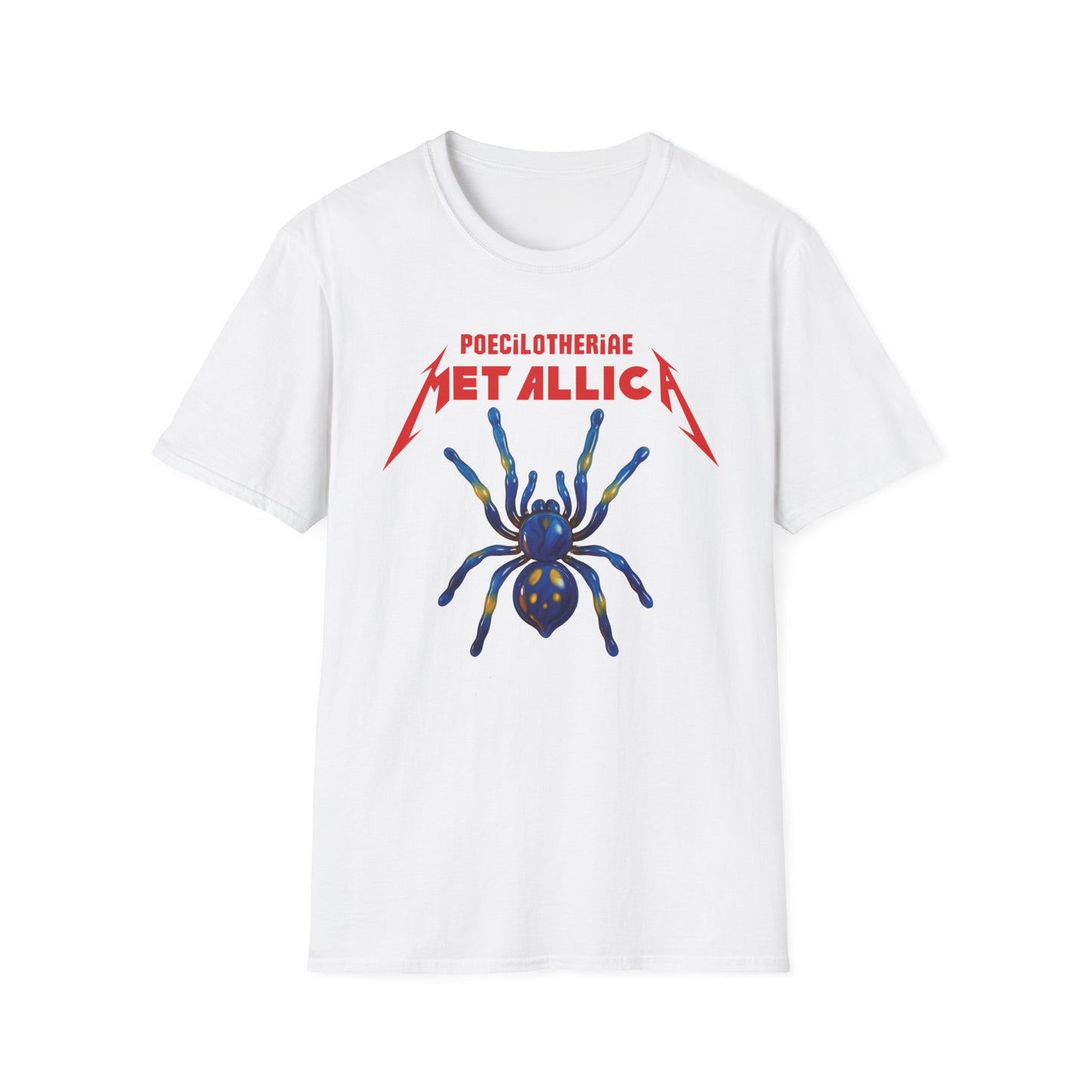 Poecilotheria Metallica Tarantula T-Shirt - Unisex Softstyle