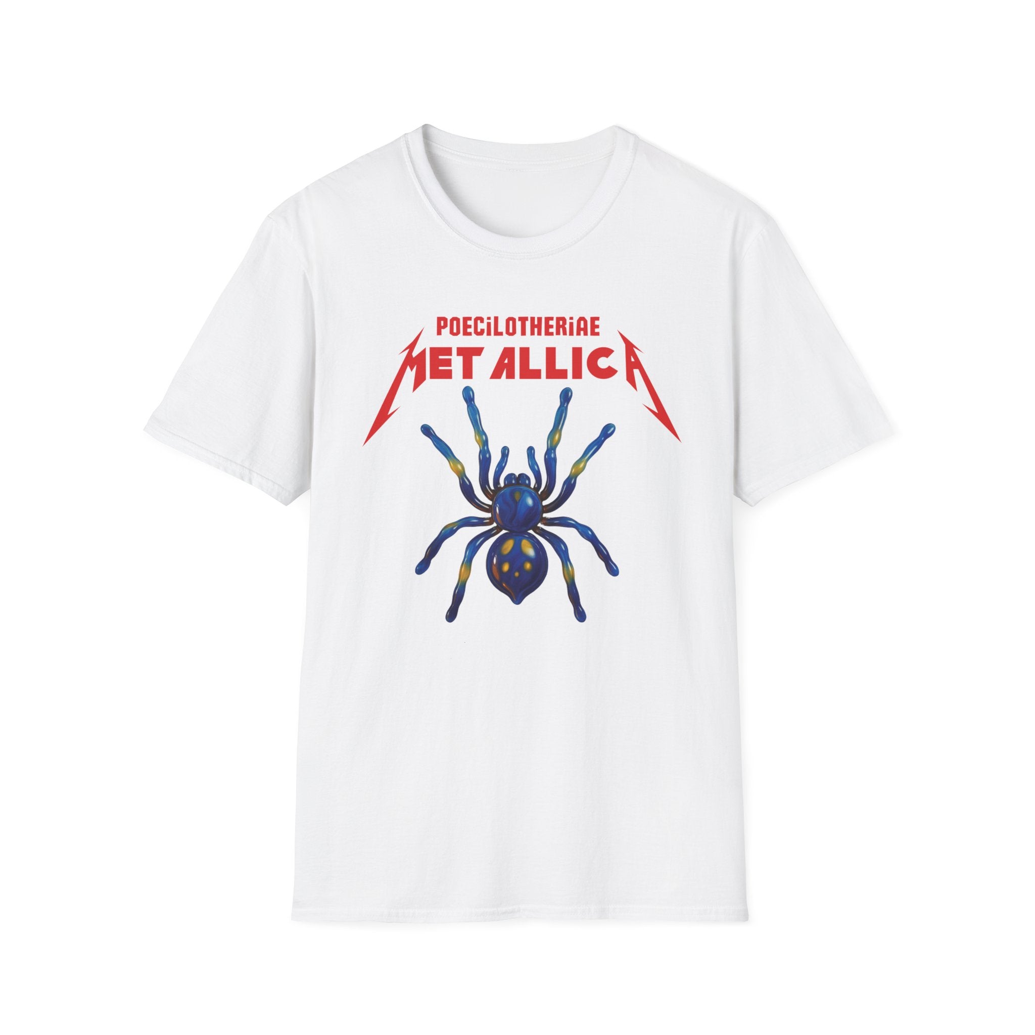 Poecilotheria Metallica Tarantula T-Shirt - Unisex Softstyle