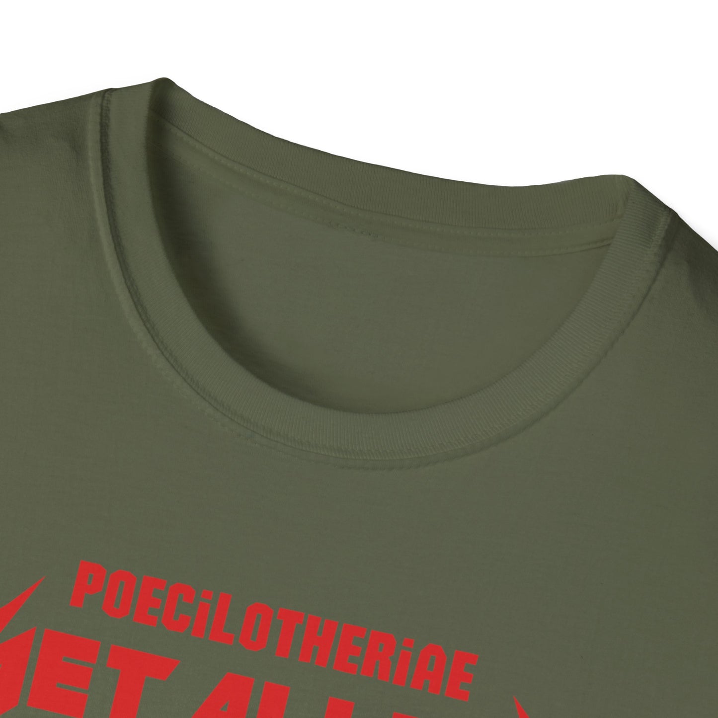 Poecilotheria Metallica Tarantula T-Shirt - Unisex Softstyle