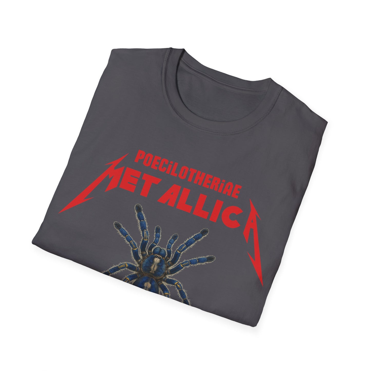 Poecilotheria Metallica Tarantula T-Shirt - Unisex Softstyle