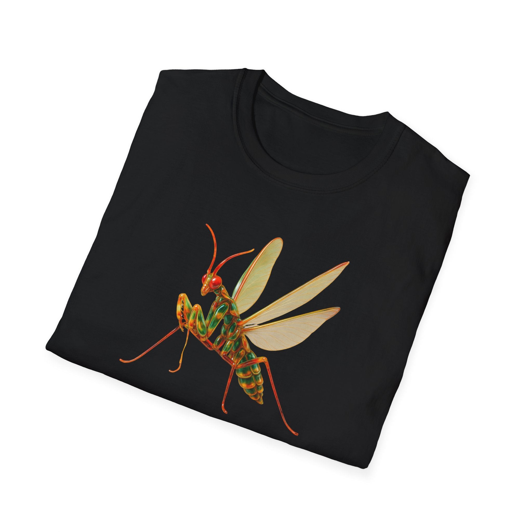 Devils Flower Praying Mantis Graphic T-Shirt -
