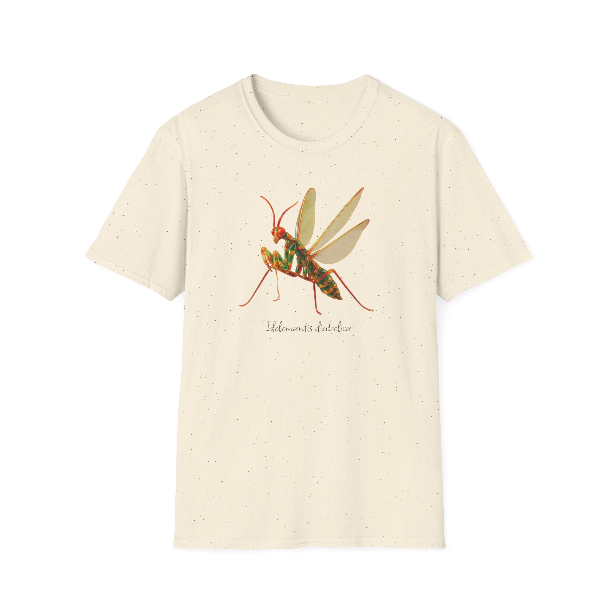Devils Flower Praying Mantis Graphic T-Shirt -