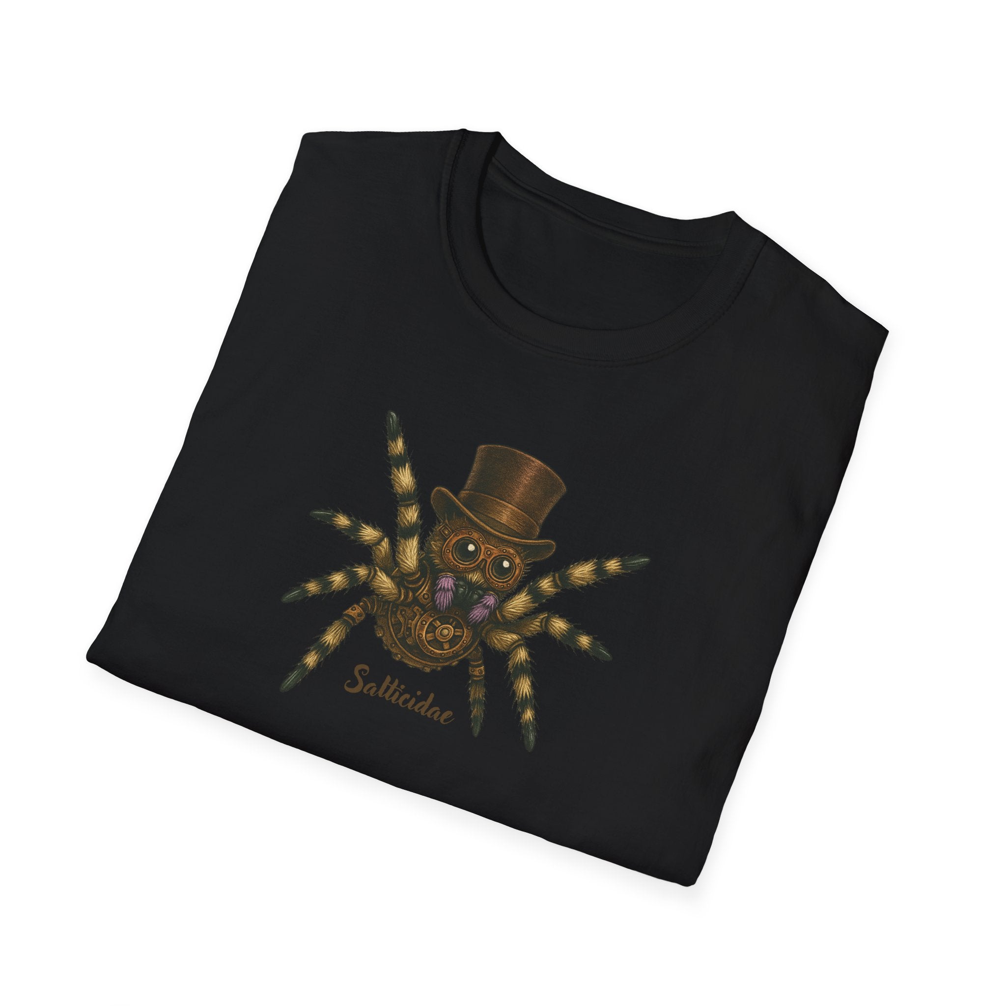 Salticidae Steam Punk T-Shirt - Unisex Softstyle