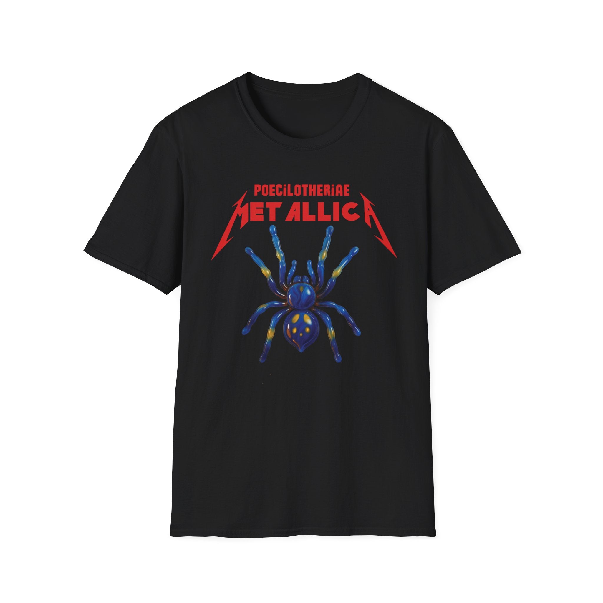 Poecilotheria Metallica Tarantula T-Shirt - Unisex Softstyle