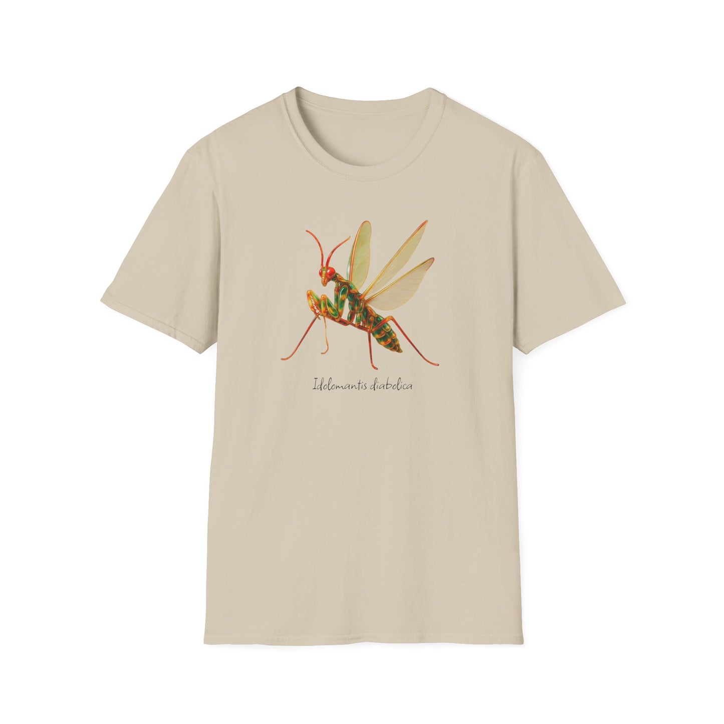 Devils Flower Praying Mantis Graphic T-Shirt -