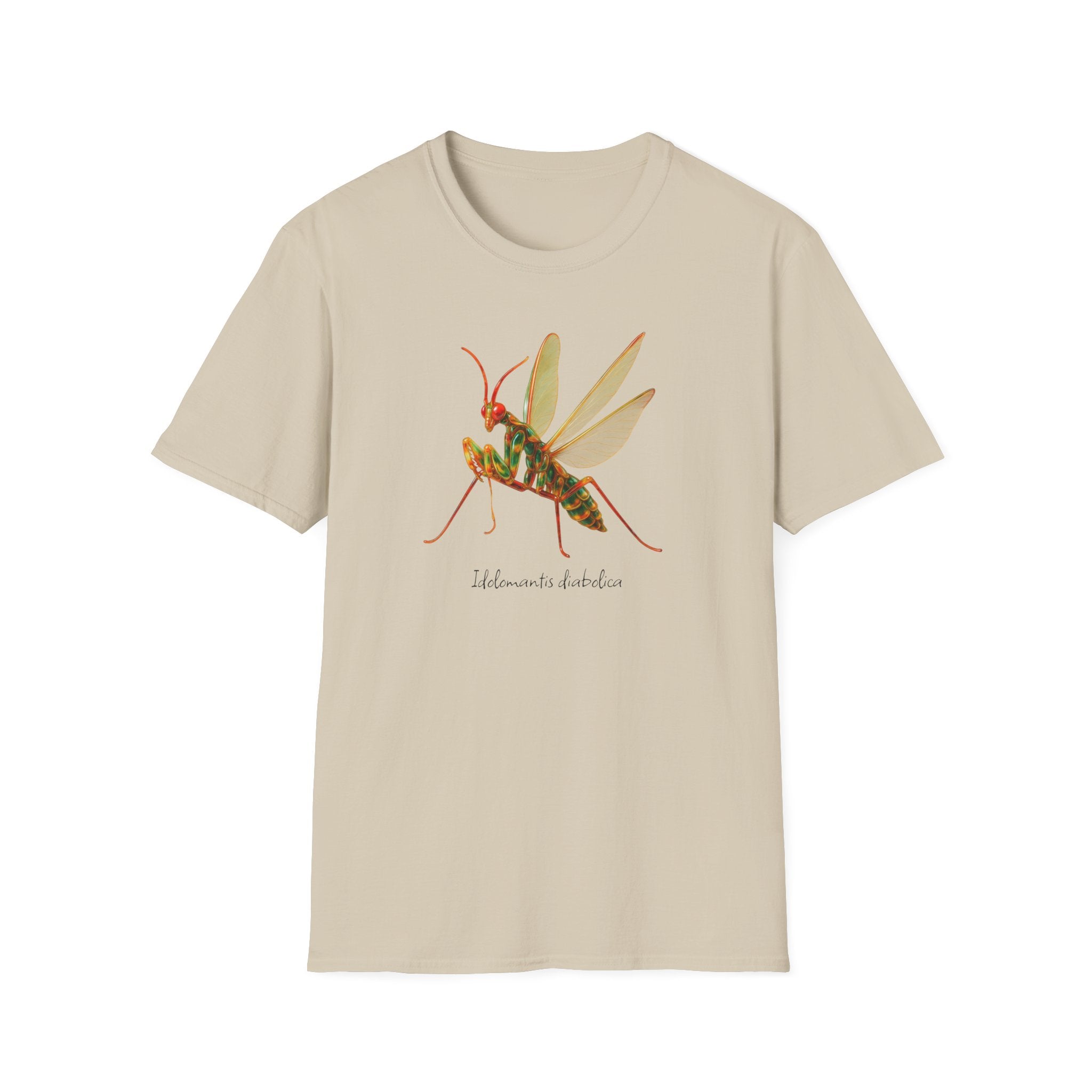 Devils Flower Praying Mantis Graphic T-Shirt -