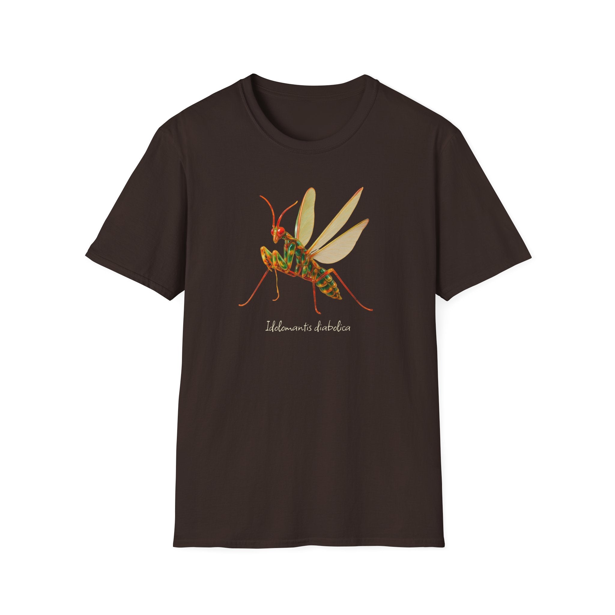 Devils Flower Praying Mantis Graphic T-Shirt -