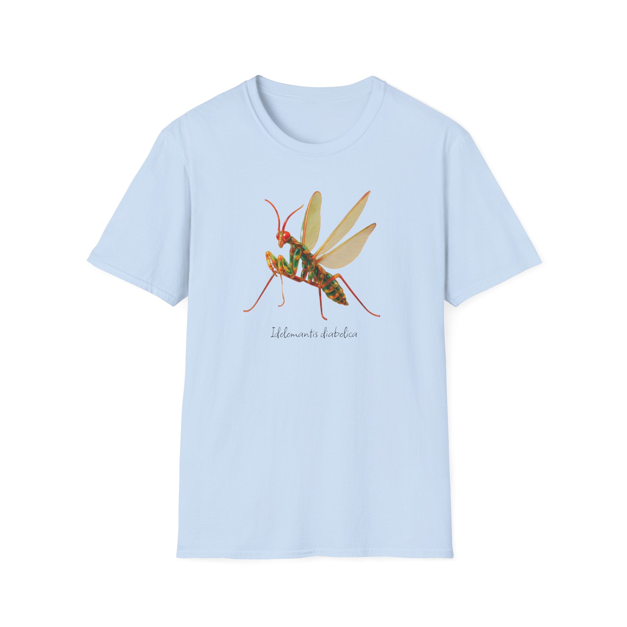 Devils Flower Praying Mantis Graphic T-Shirt -