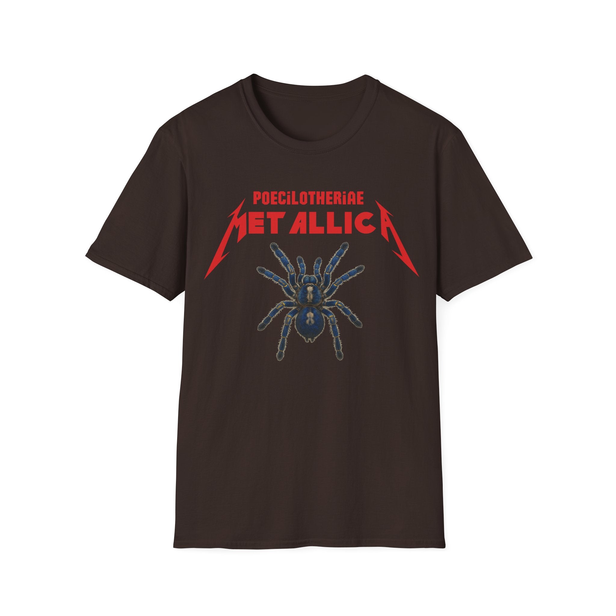 Poecilotheria Metallica Tarantula T-Shirt - Unisex Softstyle