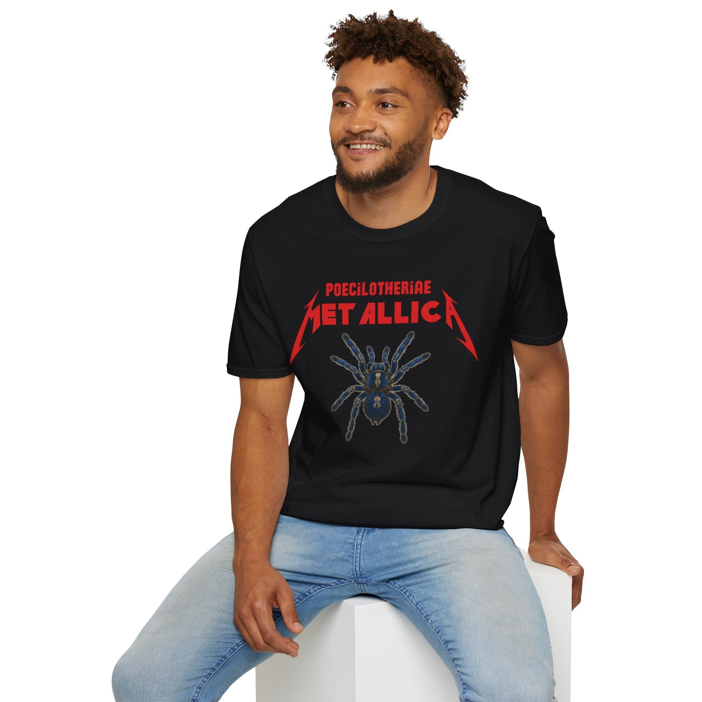 Poecilotheria Metallica Tarantula T-Shirt - Unisex Softstyle