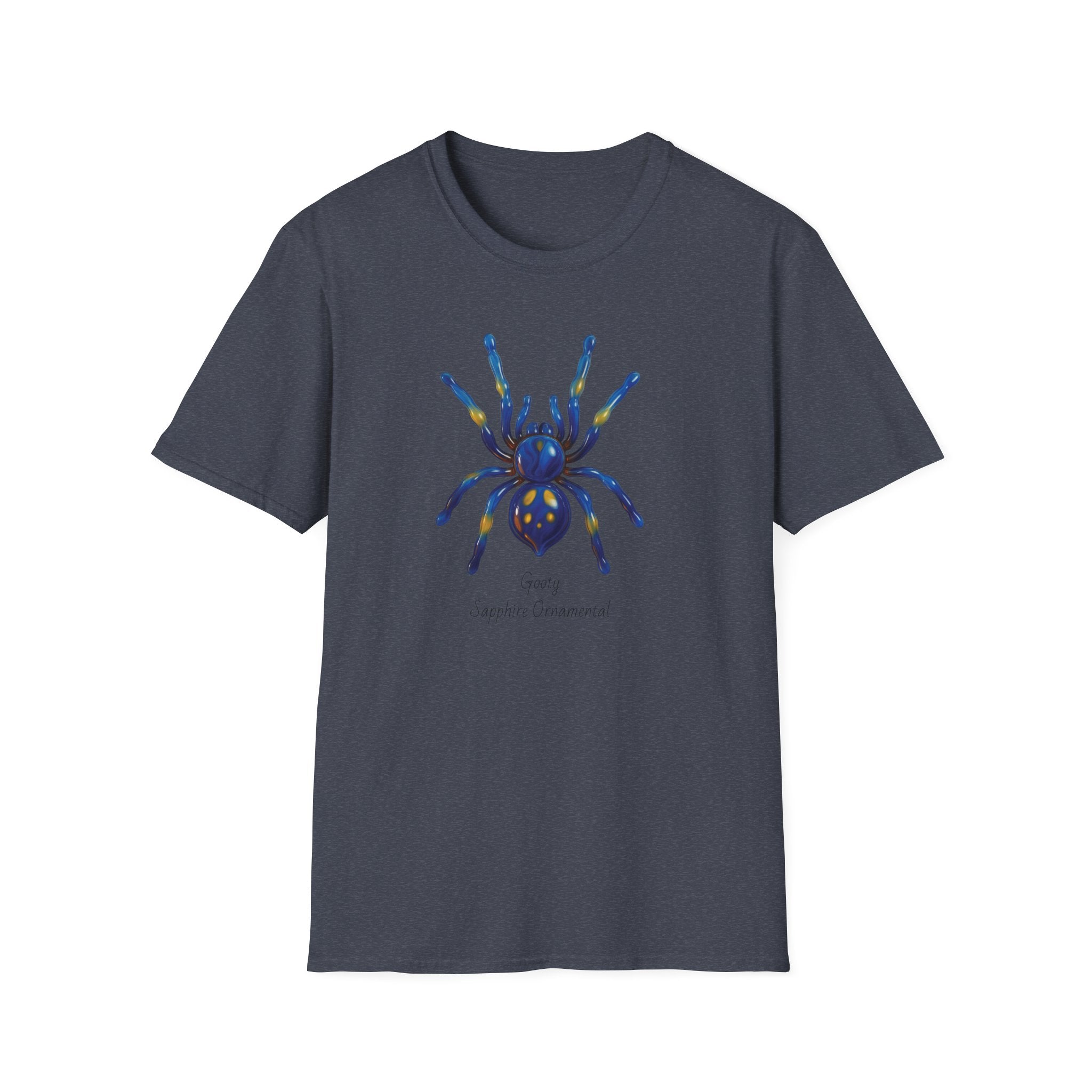 Gooty Sapphire Ornamental Tarantula T-Shirt - Unisex Softstyle
