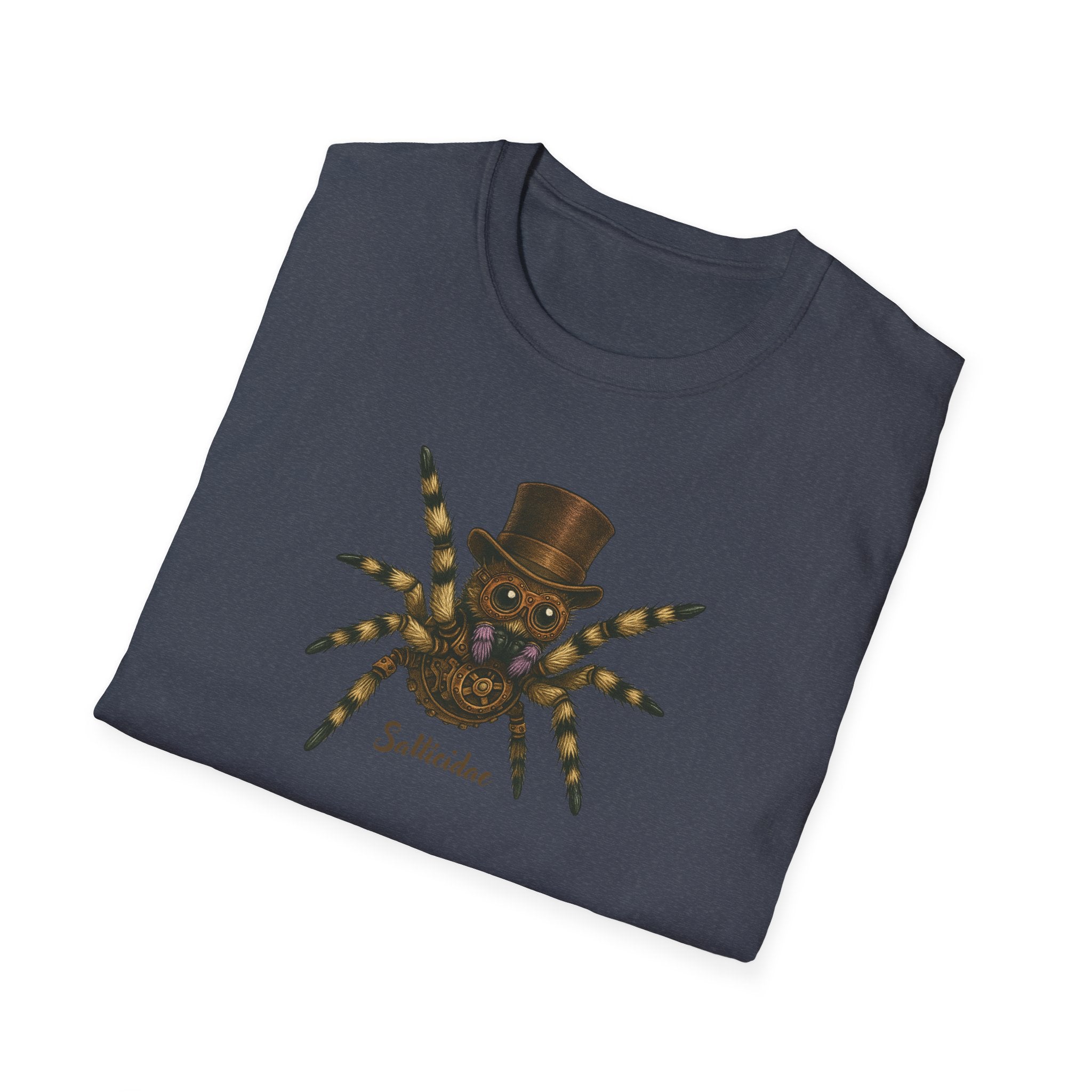 Salticidae Steam Punk T-Shirt - Unisex Softstyle