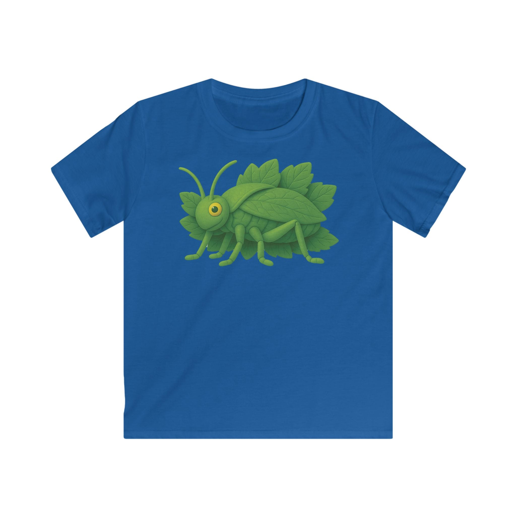 Kids Giant Hooded Katydid - Softstyle T-Shirt