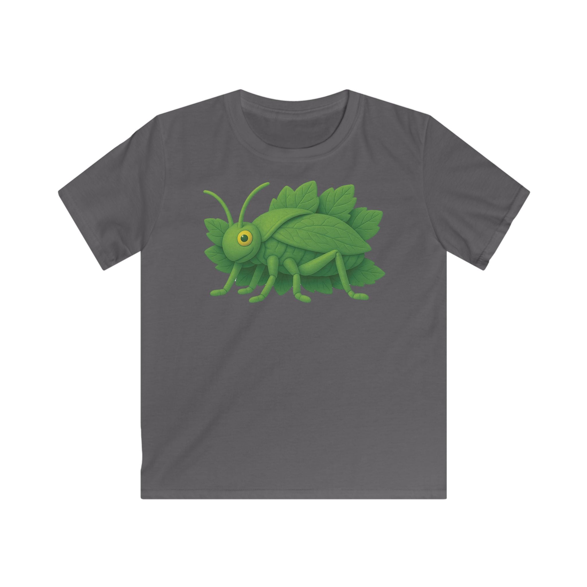 Kids Giant Hooded Katydid - Softstyle T-Shirt